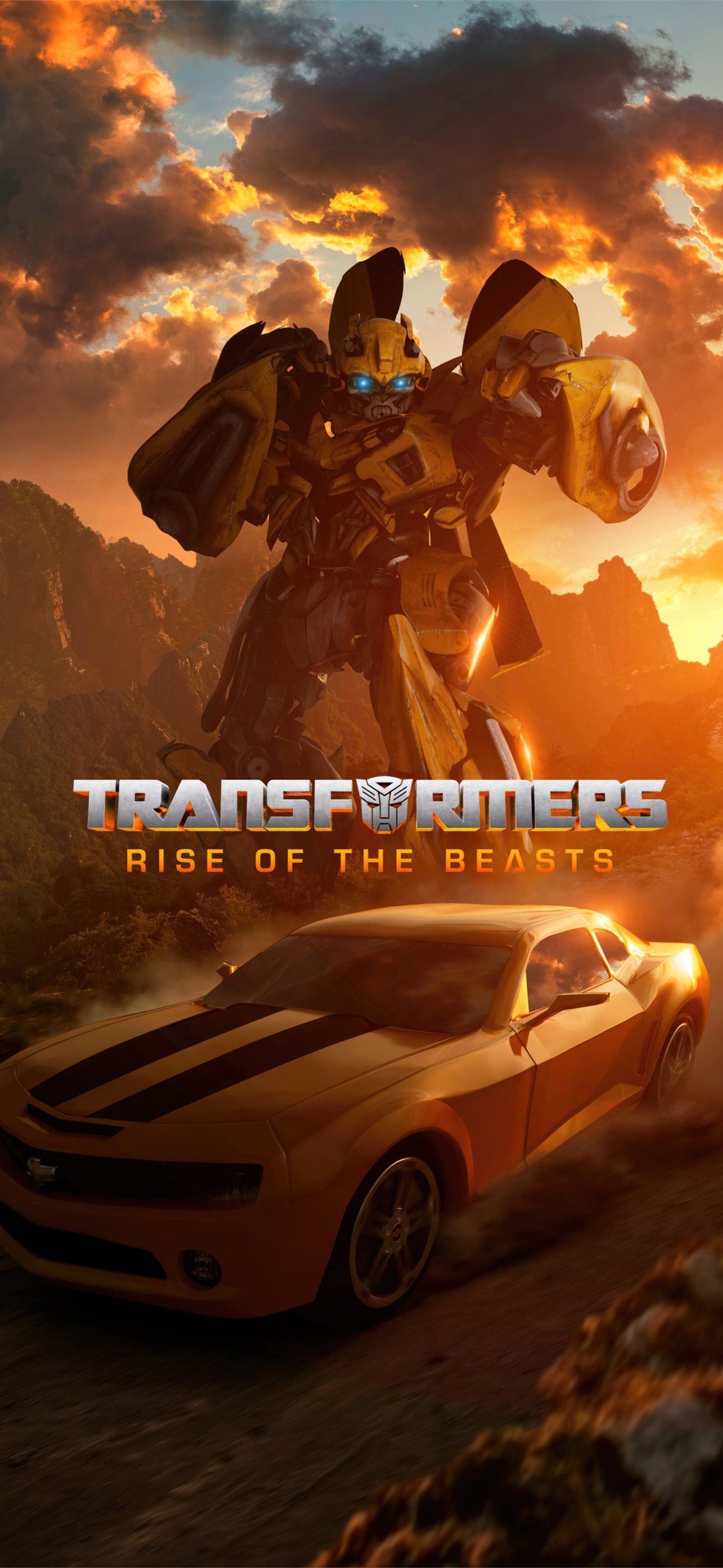 1290x2796 transformers rise of the beasts movie 5k iPhone Wallpaper Free Download
