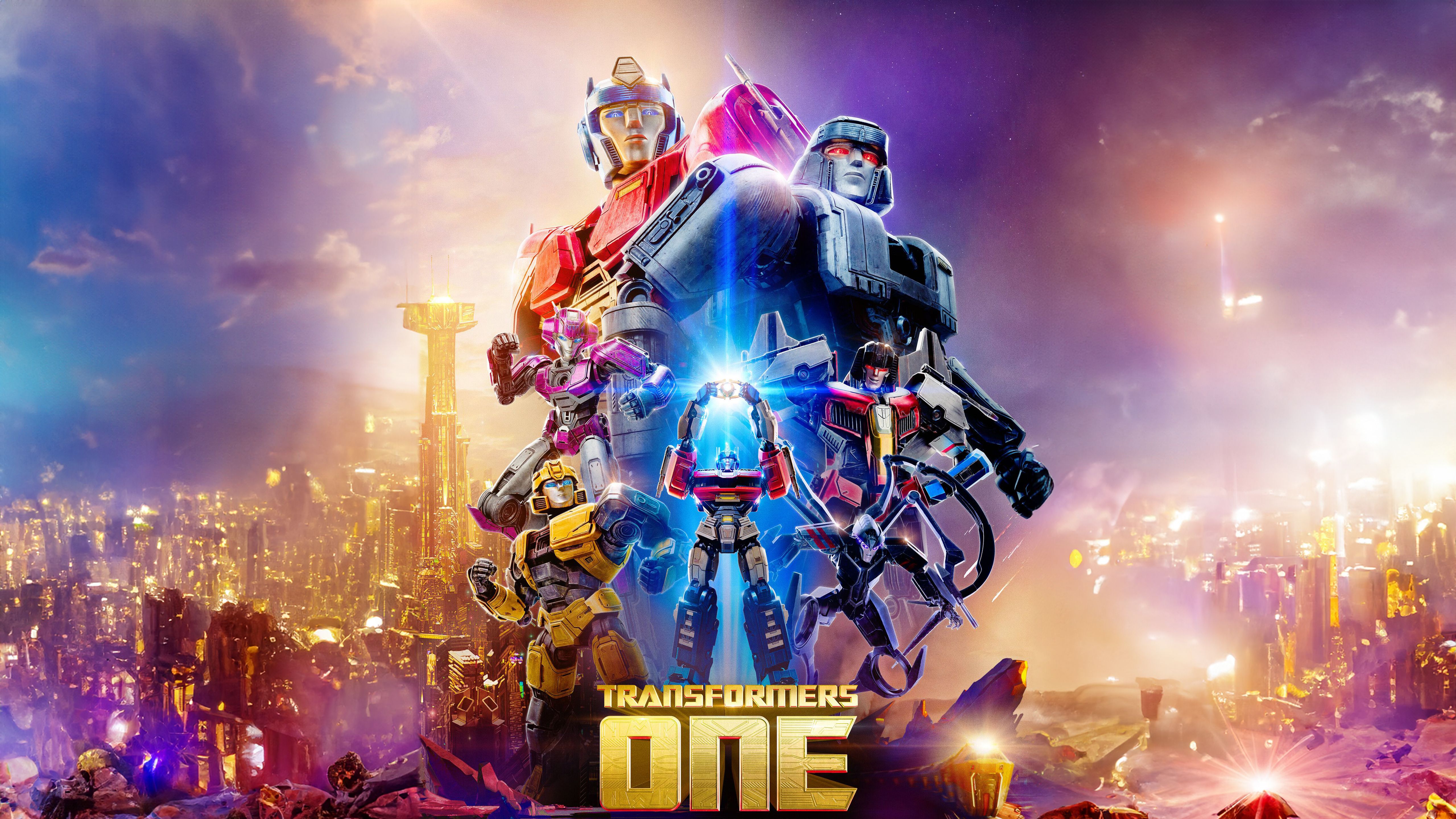 5120x2880 Transformers One Wallpaper 4K, Poster, 2024 Movies, 5K
