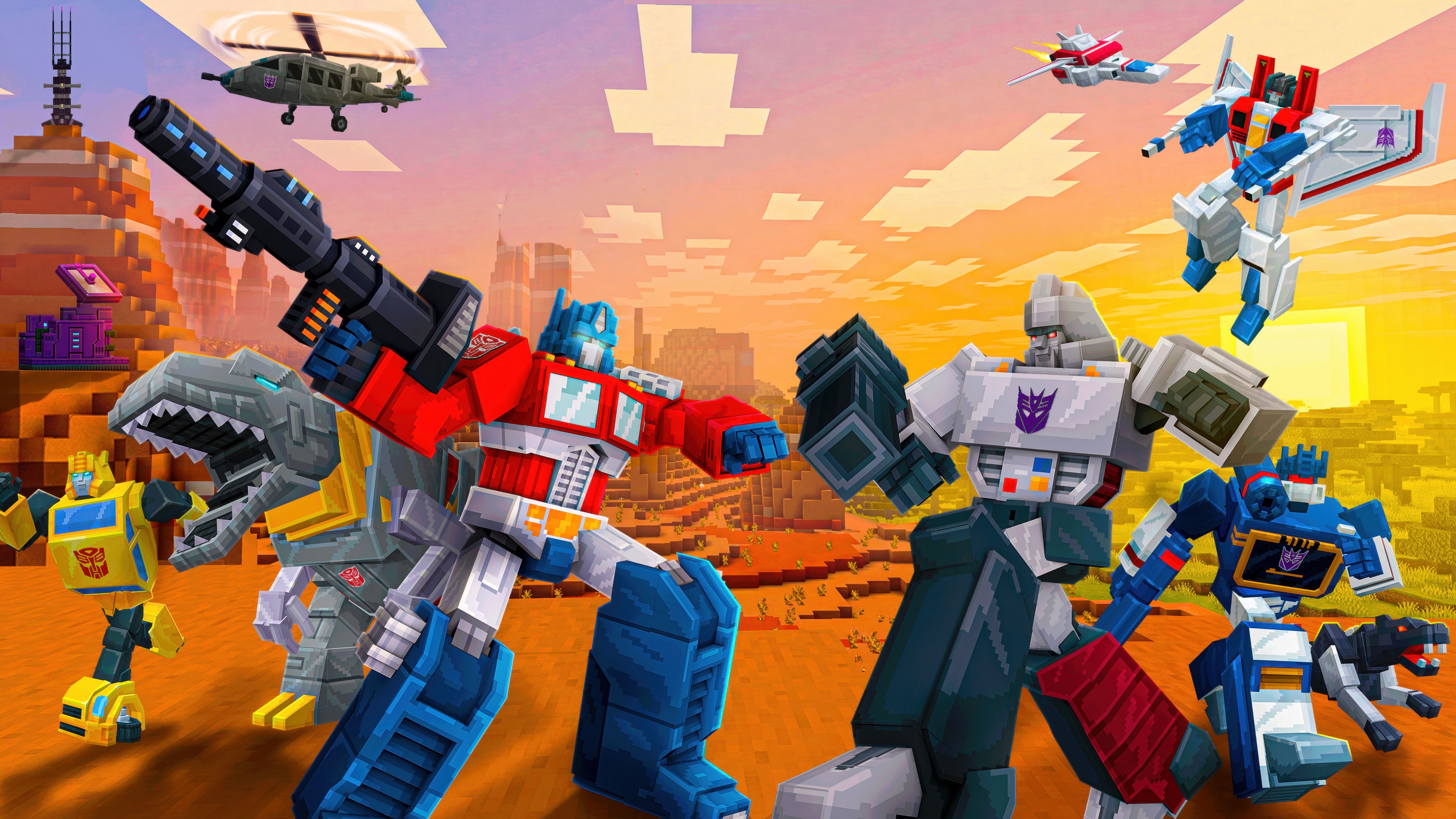 5120x2880 Transformers Wallpaper 4K, Minecraft, 2026 Games, 5K