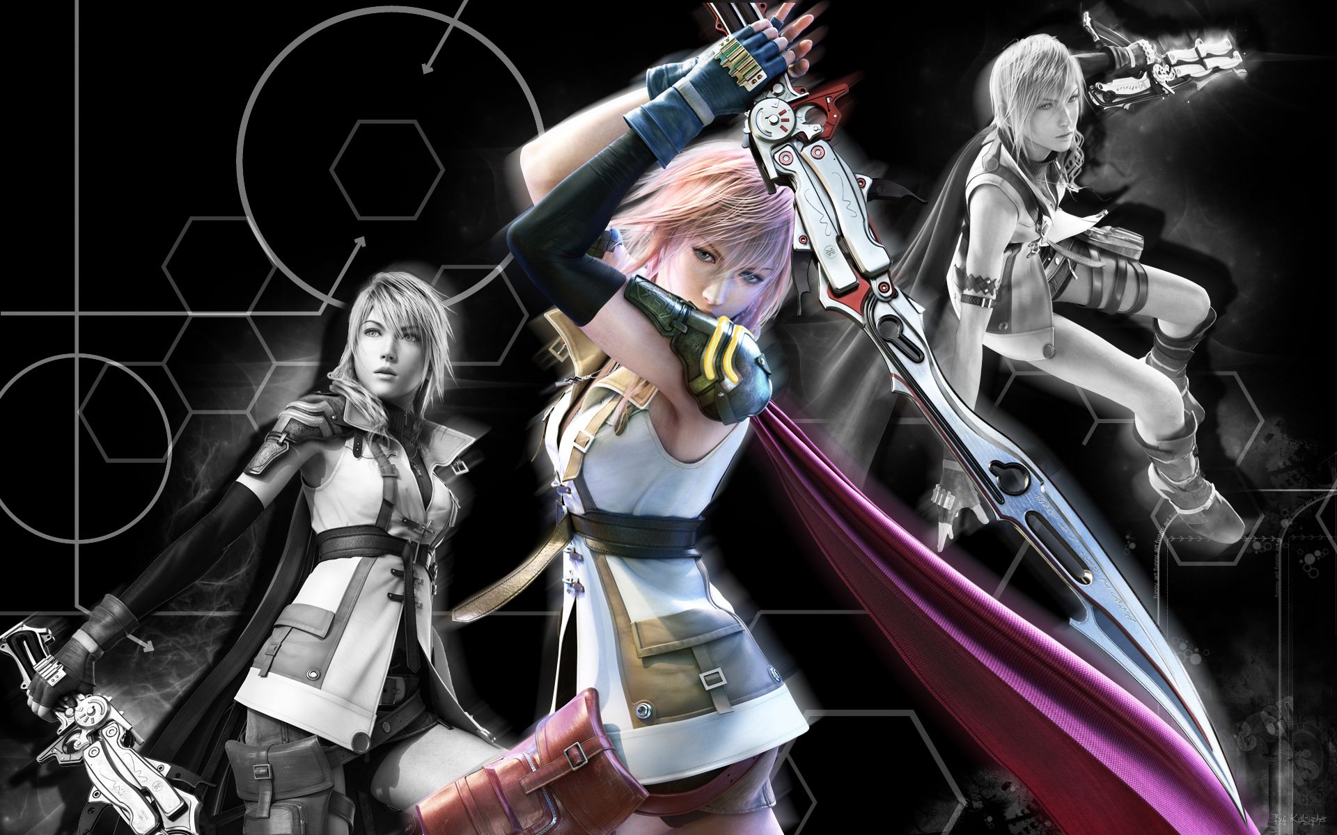 1920x1200 HD Wallpaper: Final Fantasy XIII Adventure Unleashed