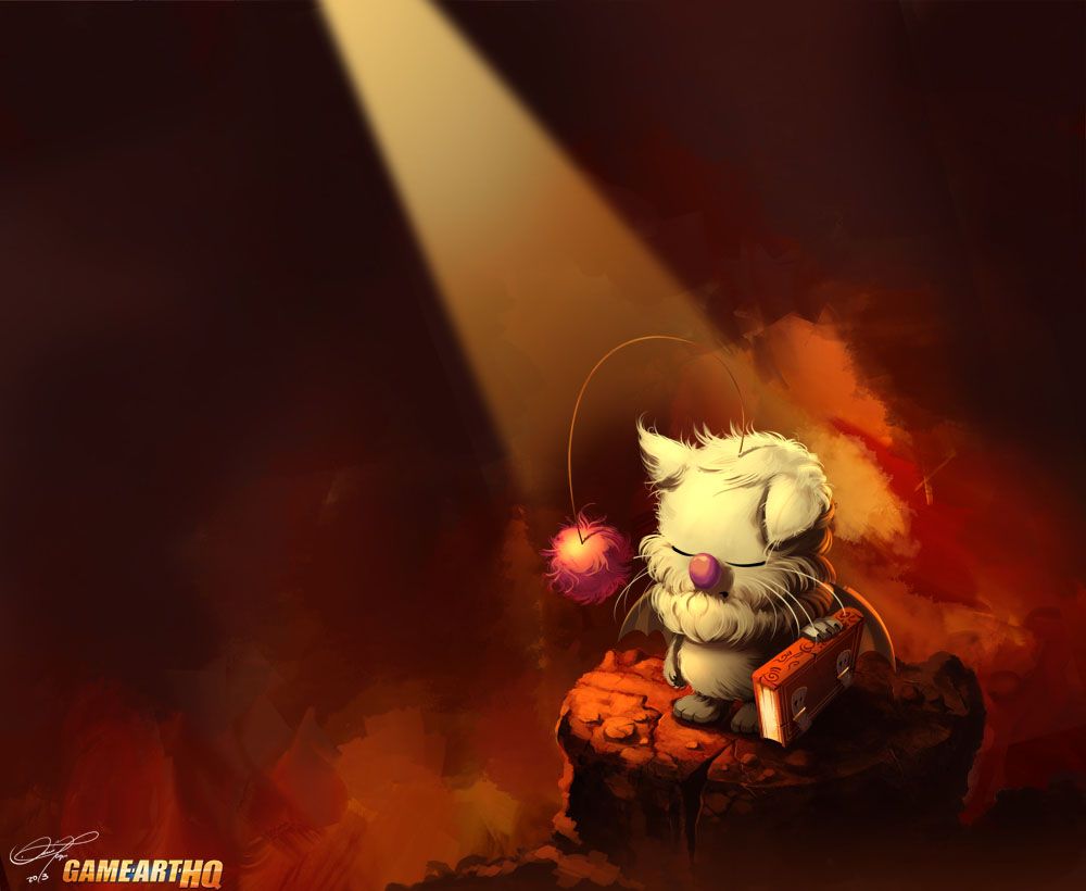 1000x820 Really Cute Moogle Fan Art