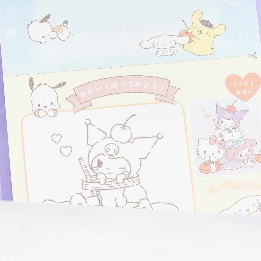1080x1080 Sanrio Characters Soda Activity Pad