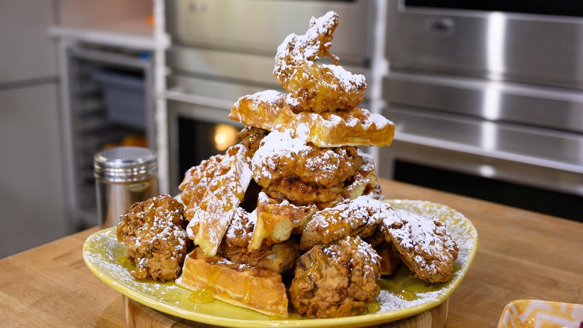 1920x1080 Chicken and Waffles Recipe