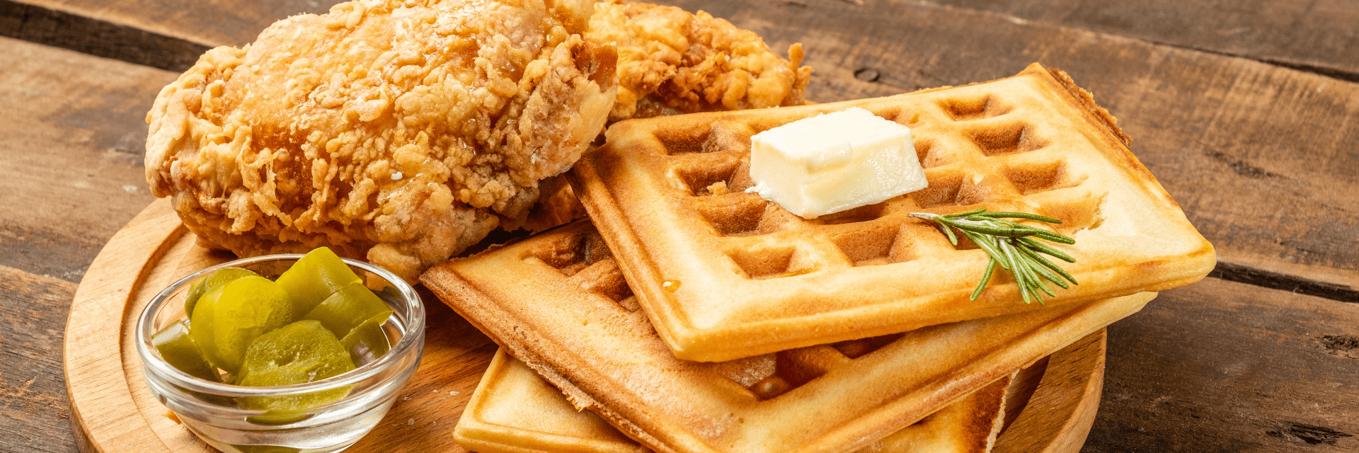 1920x640 Chicken and Waffles Recipe: Crispy Fried Chicken Meets Fluffy Waffles