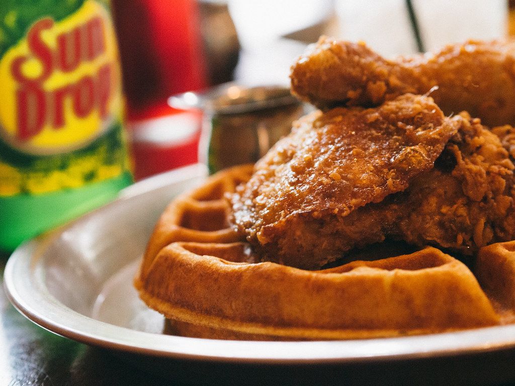 1024x768 Chicken and Waffles. OLYMPUS DIGITAL CAMERA