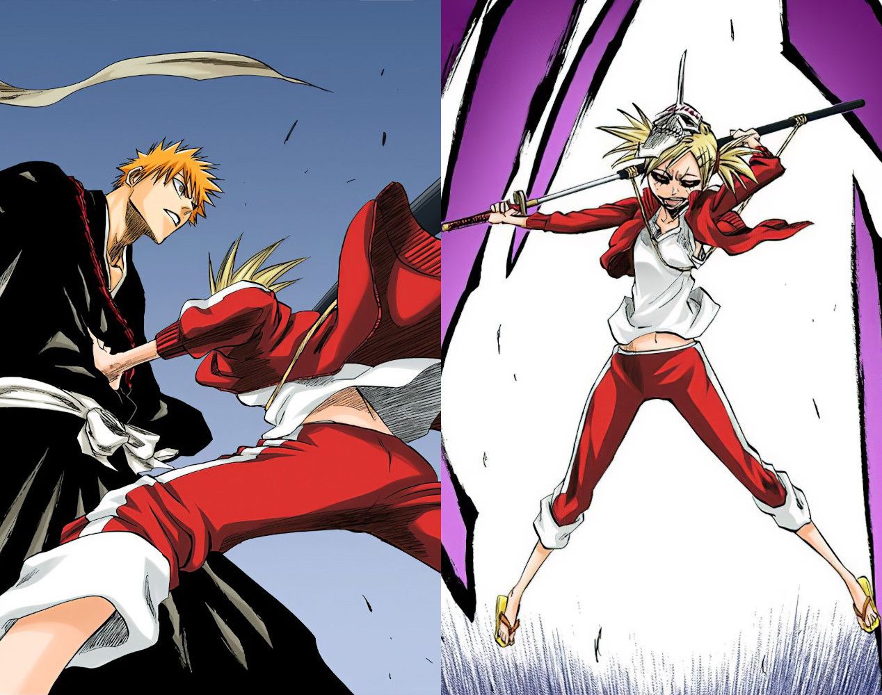 1268x1000 I was picking thru Bleach for Visord pics and I noticed that Kubo always had this weirdly specific design thing going with