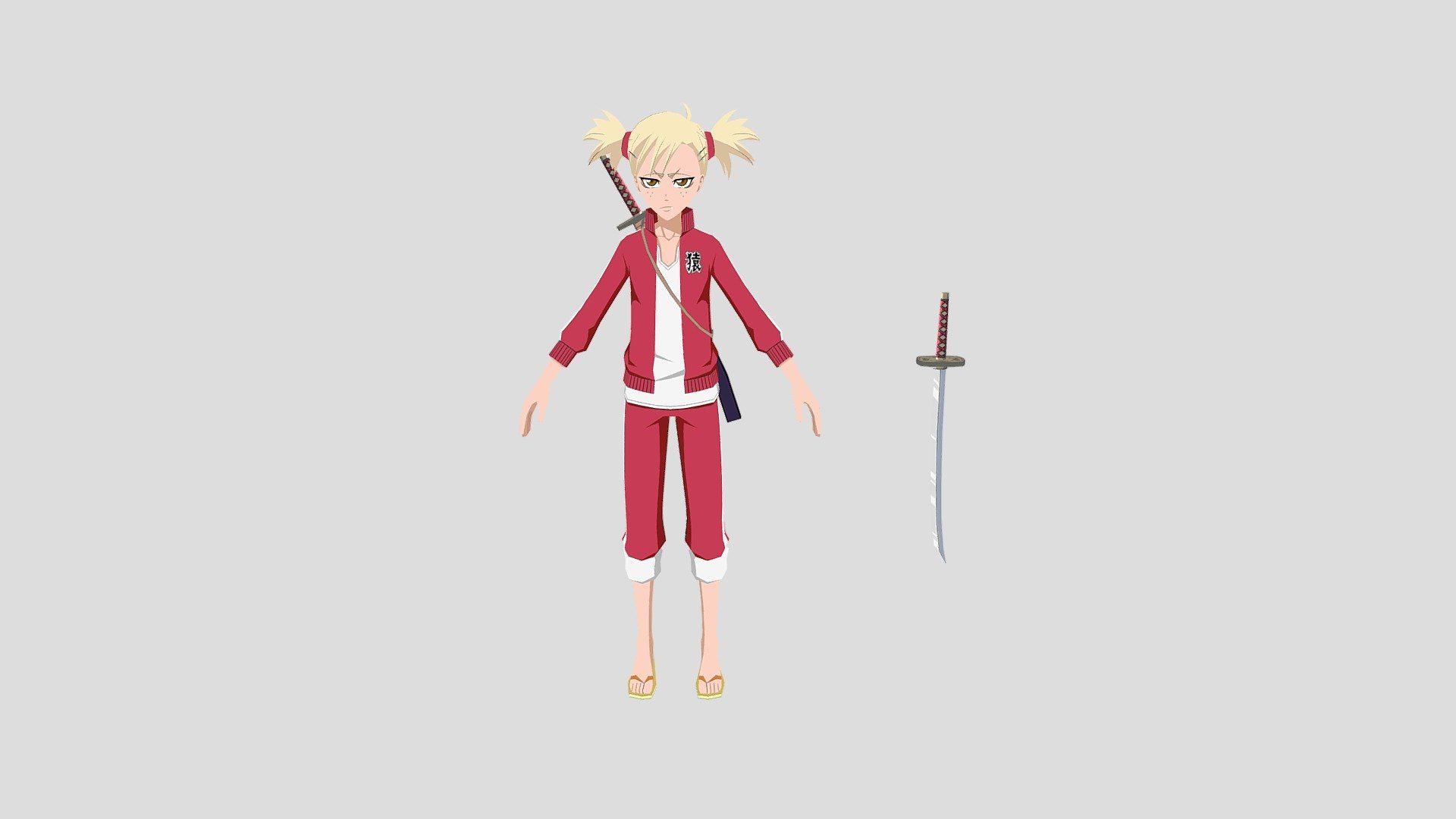 1920x1080 Hiyori Sarugaki Free 3D model by Cyrone™ [246d707]