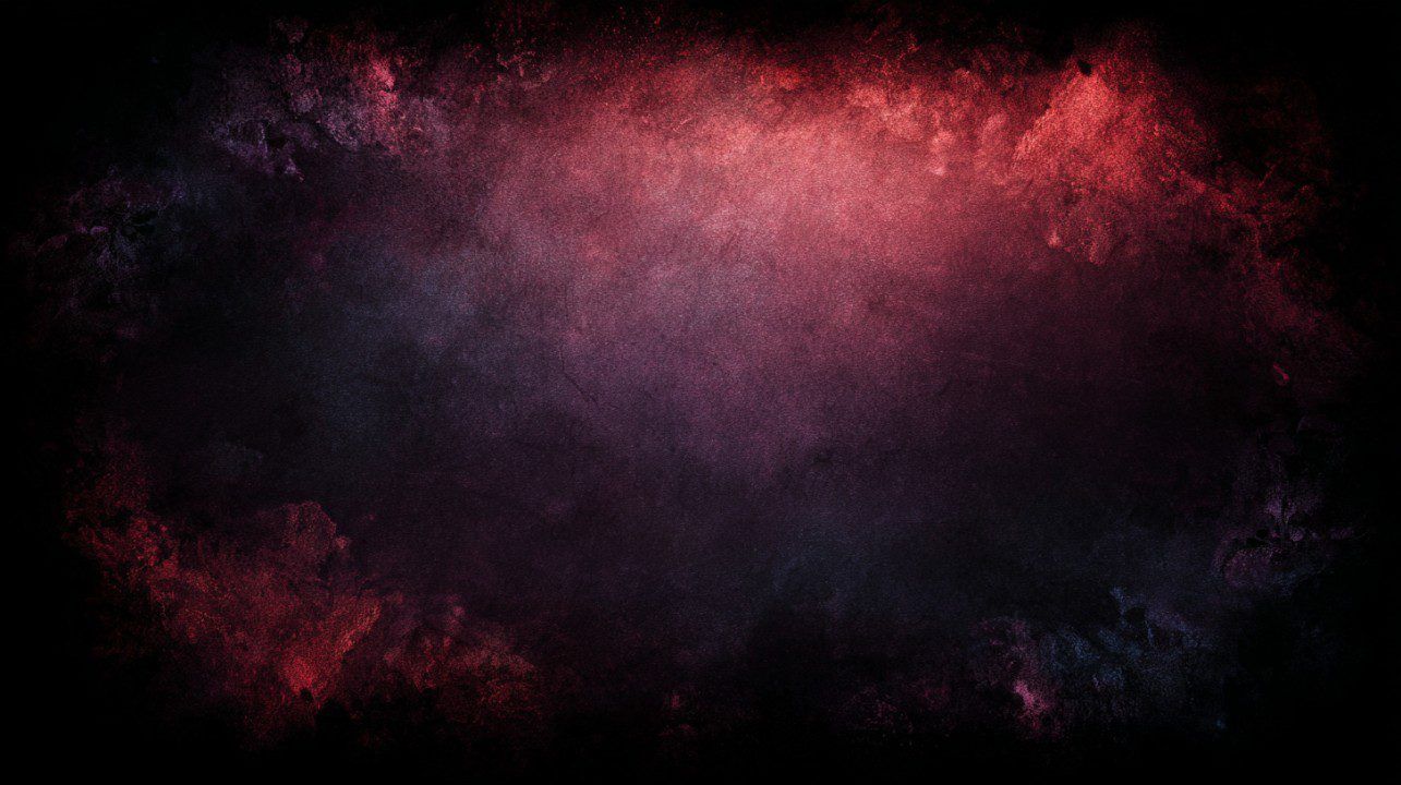 1285x720 Dark Textured Black Background with Subtle Red and Purple Hues