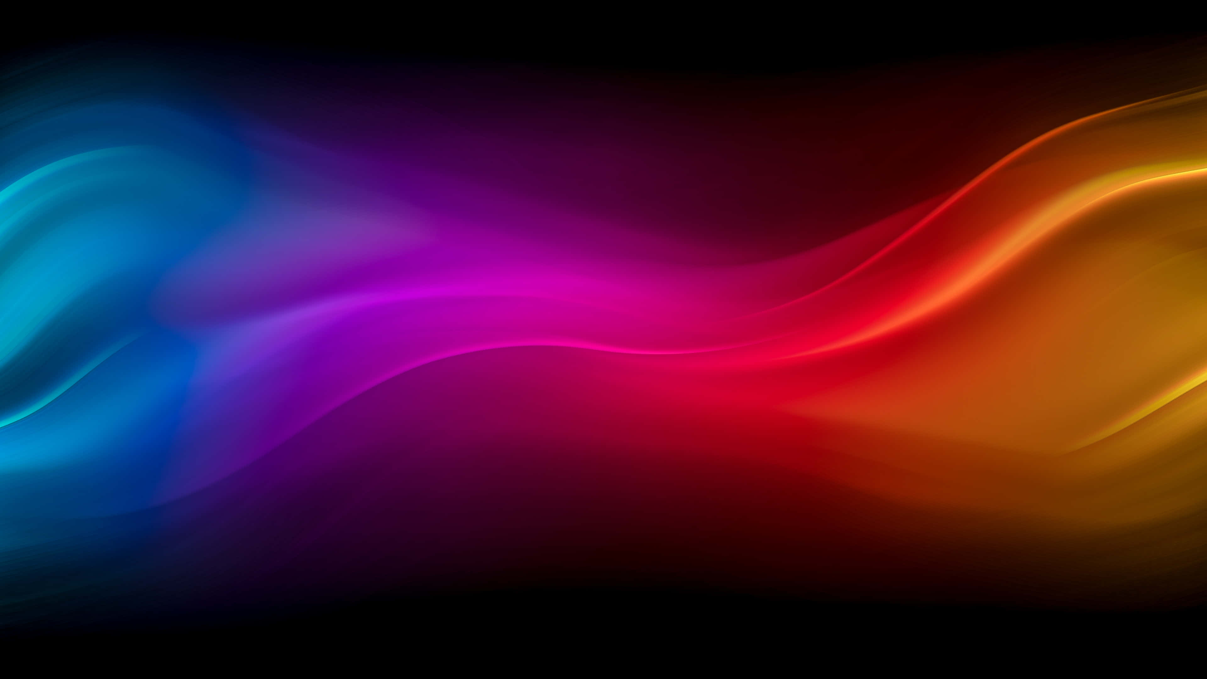 3840x2160 Download Gradient Wave Red And Purple Background