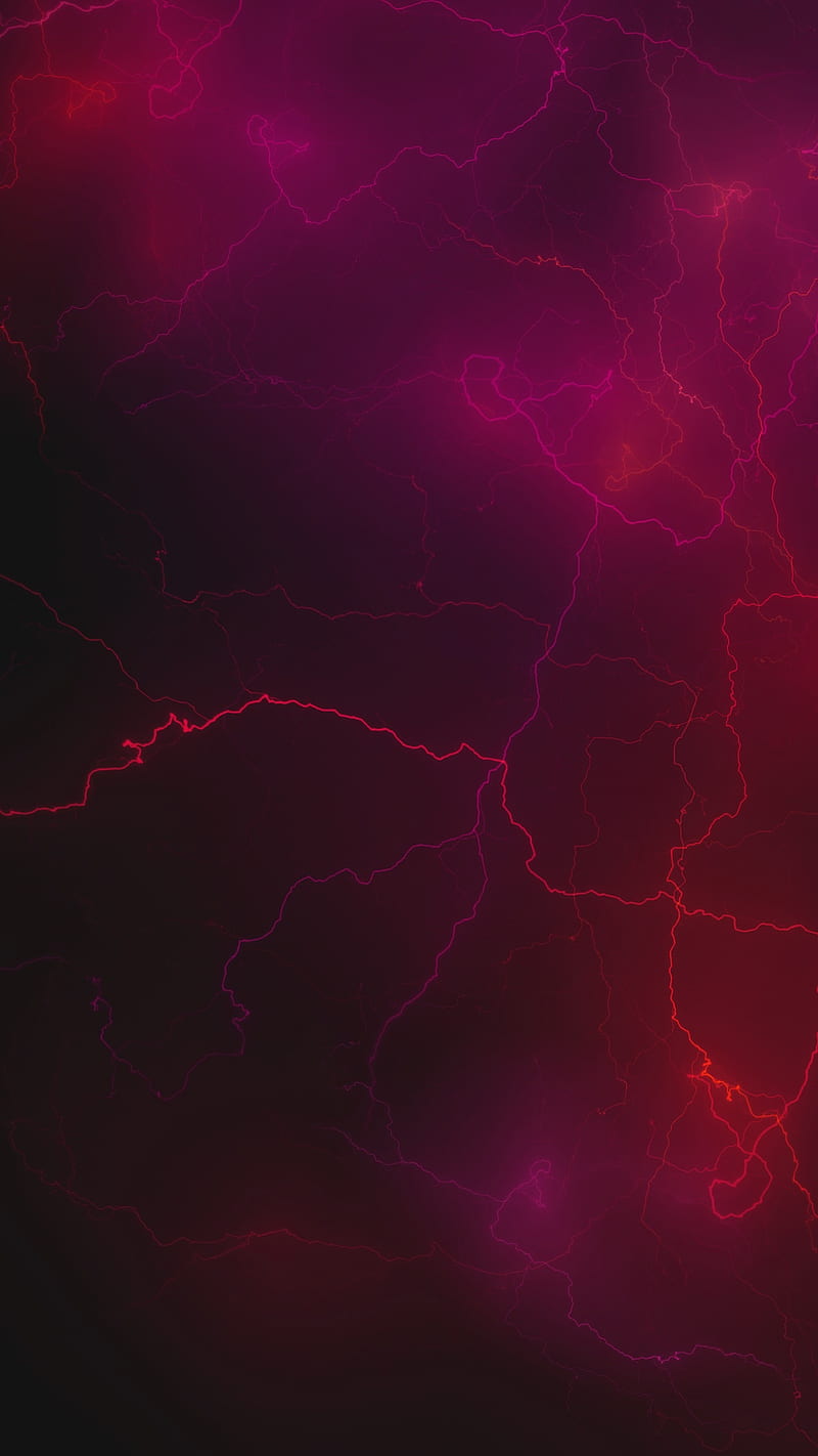800x1422 Red Electro, FMYury, Red, abstract, art, black, color, colorful, colors, electric, HD phone wallpaper