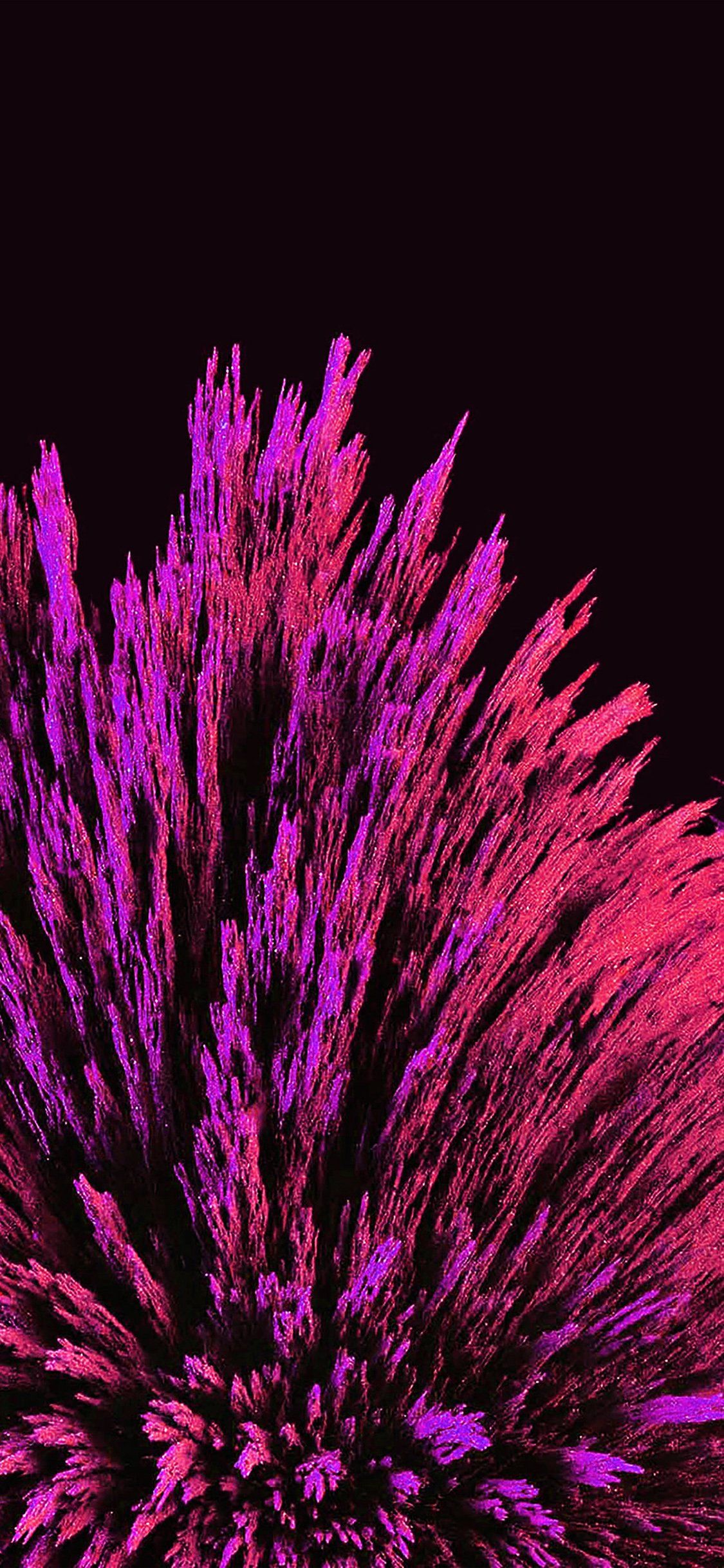 1125x2436 Nexus Official Art Dark Red Purple Orange Parint Pattern iPhone Wallpaper