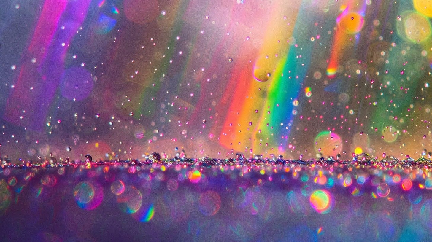 1456x816 Download Colorful light refraction Image, Light, Refraction