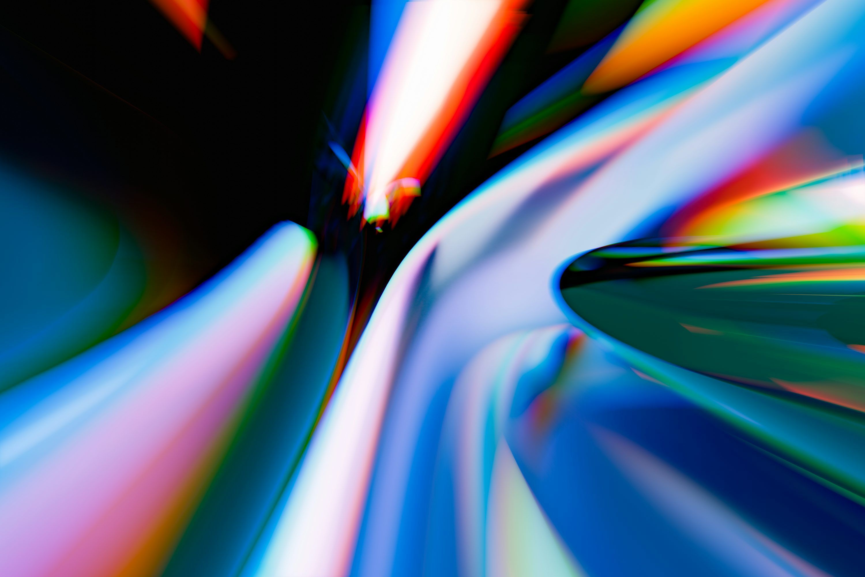 3000x2000 Multicolored light refraction wallpaper