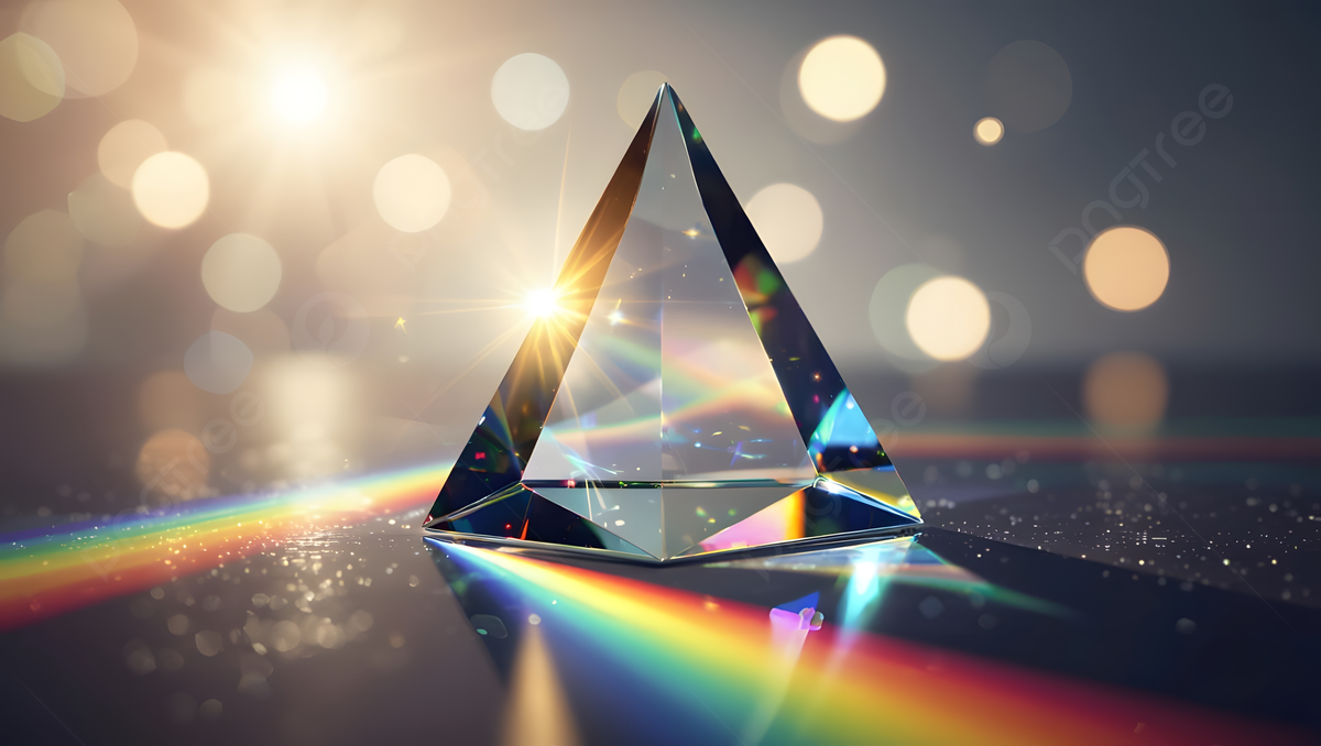 1200x678 Glass Prism With Rainbow Light Refraction, Prism, Light, Rainbow Background Image And Wallpaper for Free Download