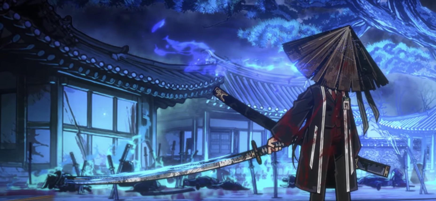 1856x856 Bamboo Hatted Kim E.G.O Sword : R Limbus_company