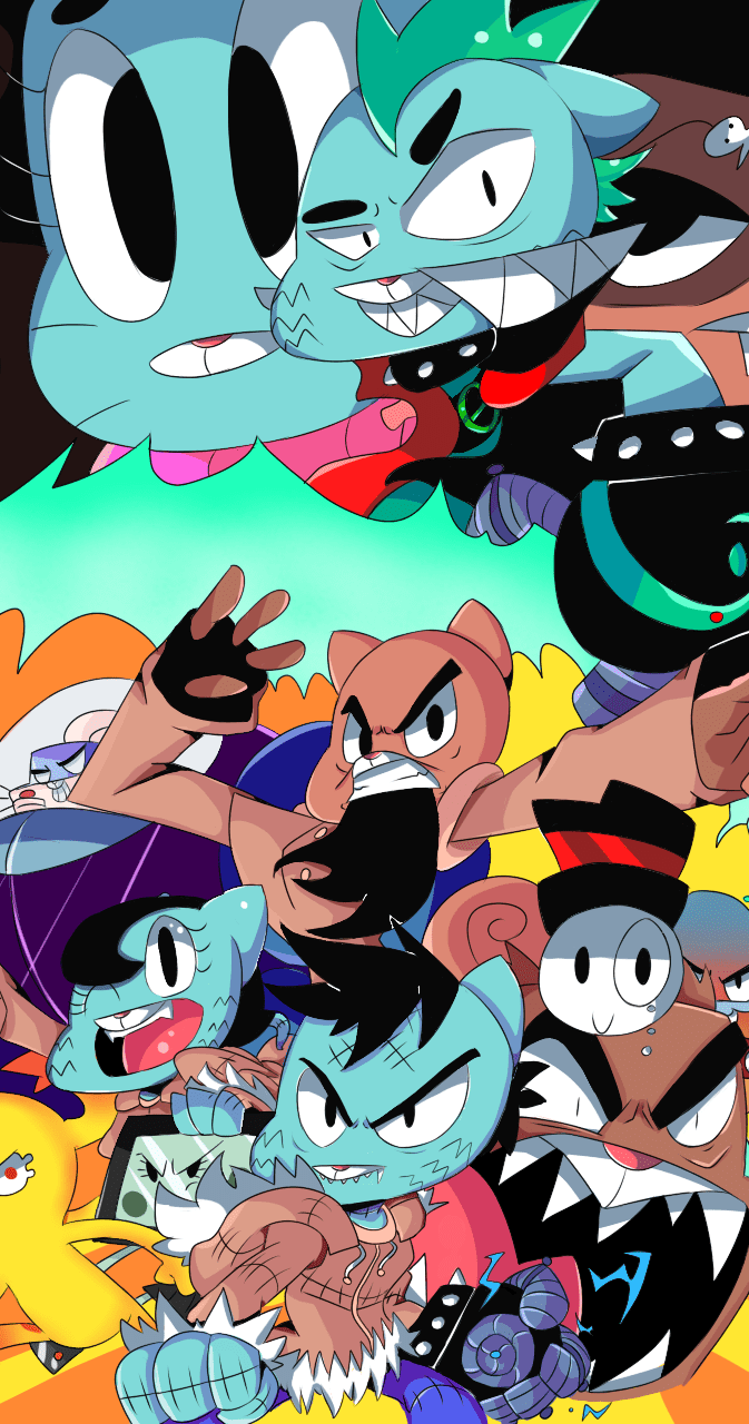 673x1280 The Amazing World Of Gumball Wallpaper