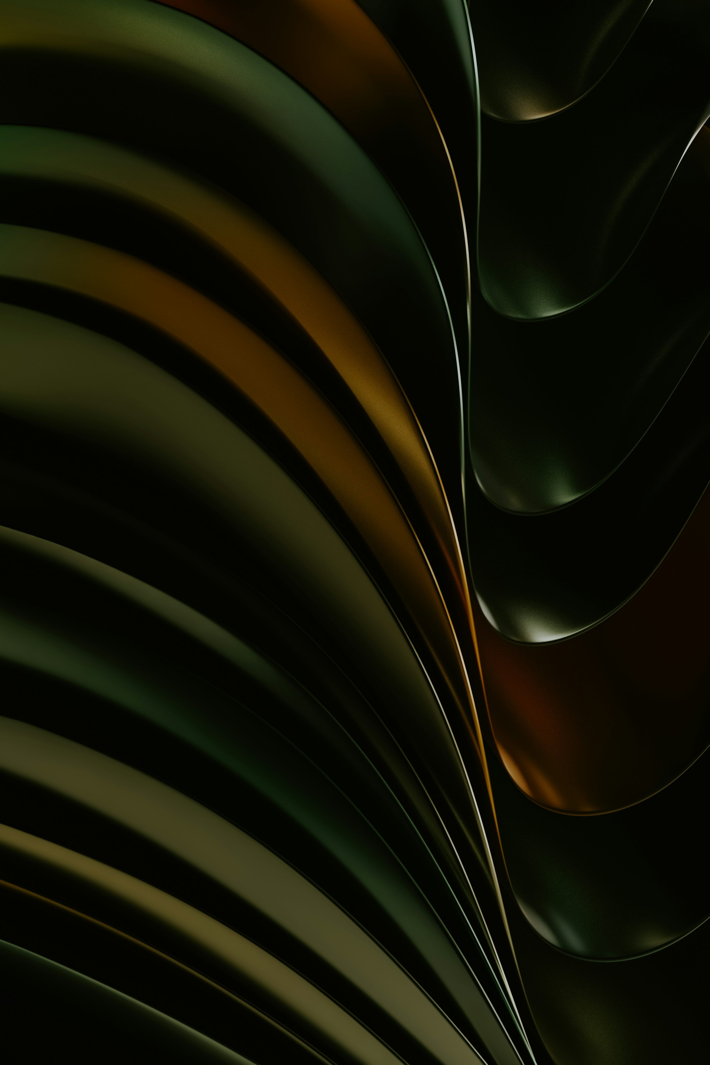 3000x4500 A close up of a black and gold abstract background