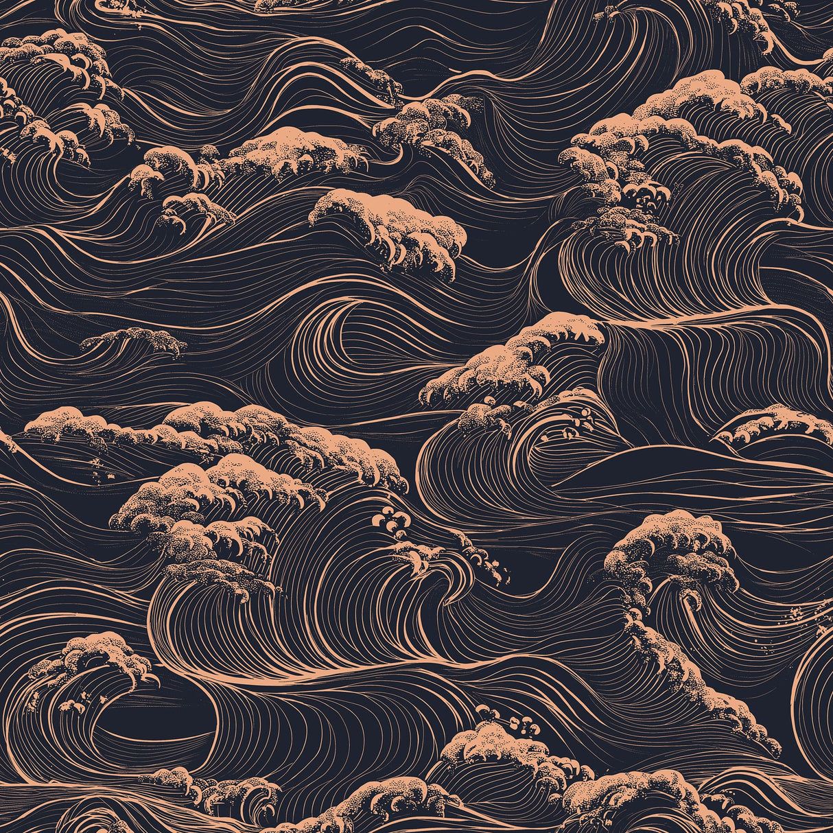 1214x1214 Sample: 12''W x 10''H / Smooth Vinyl Peel & Stick