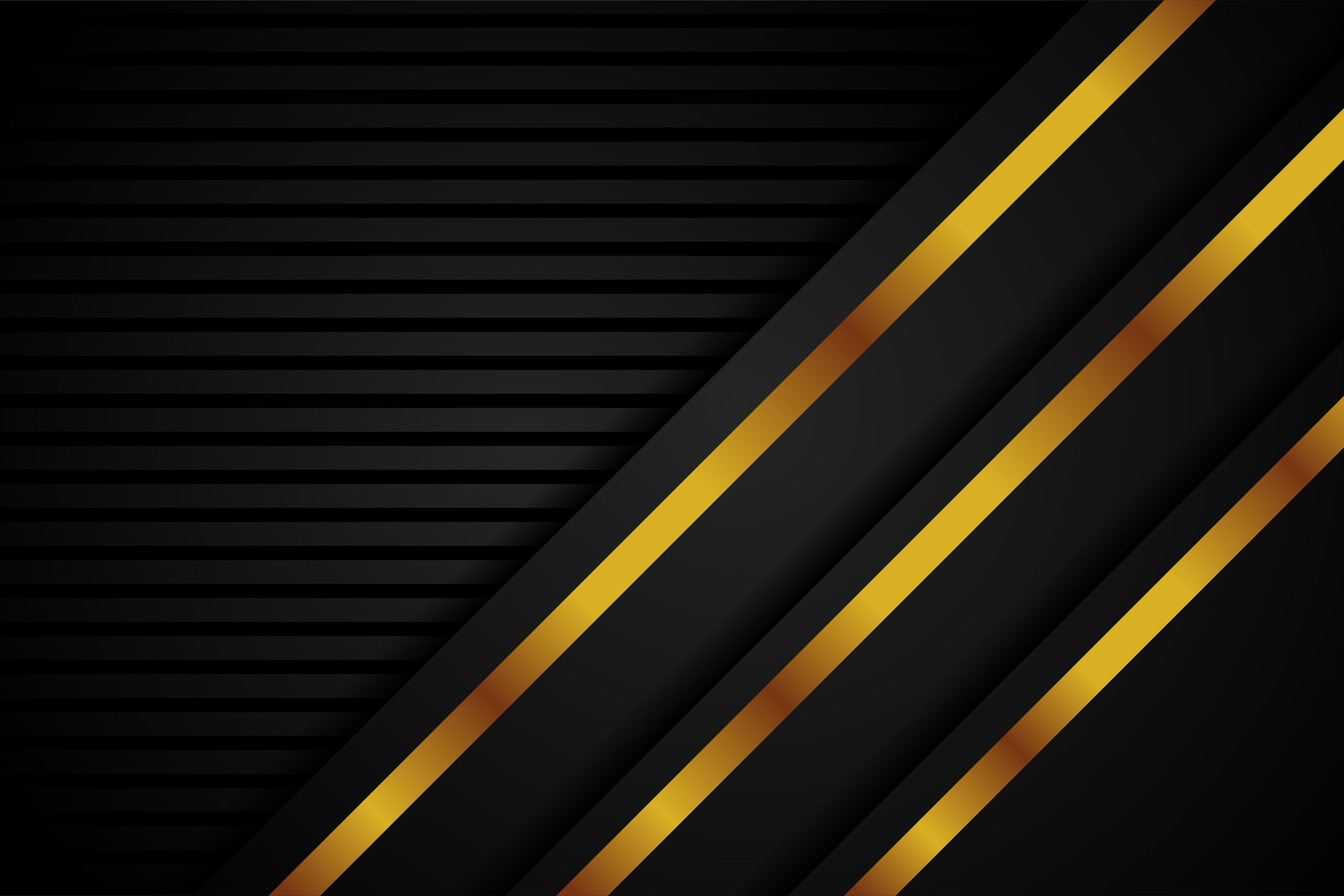 5000x3334 Black Gold Diagonal Abstract Background Graphic by noory.shopper · Creative Fabrica