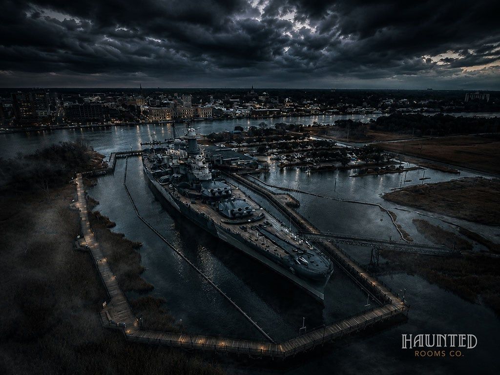 1024x768 USS Battleship North Carolina Ghost Hunt & Tour, Wilmington NC. Haunted Rooms America