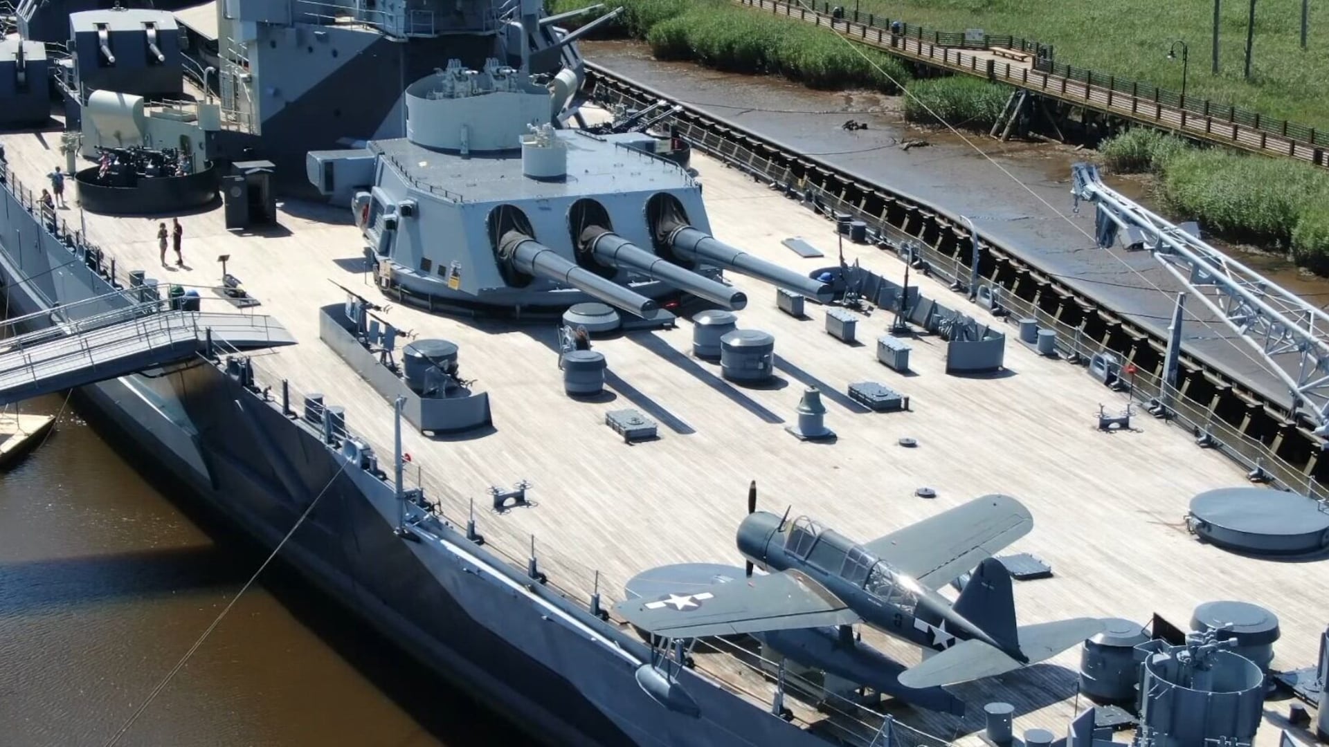 1920x1080 Battleship North Carolina To Shine In Honor Of D Day Heroes