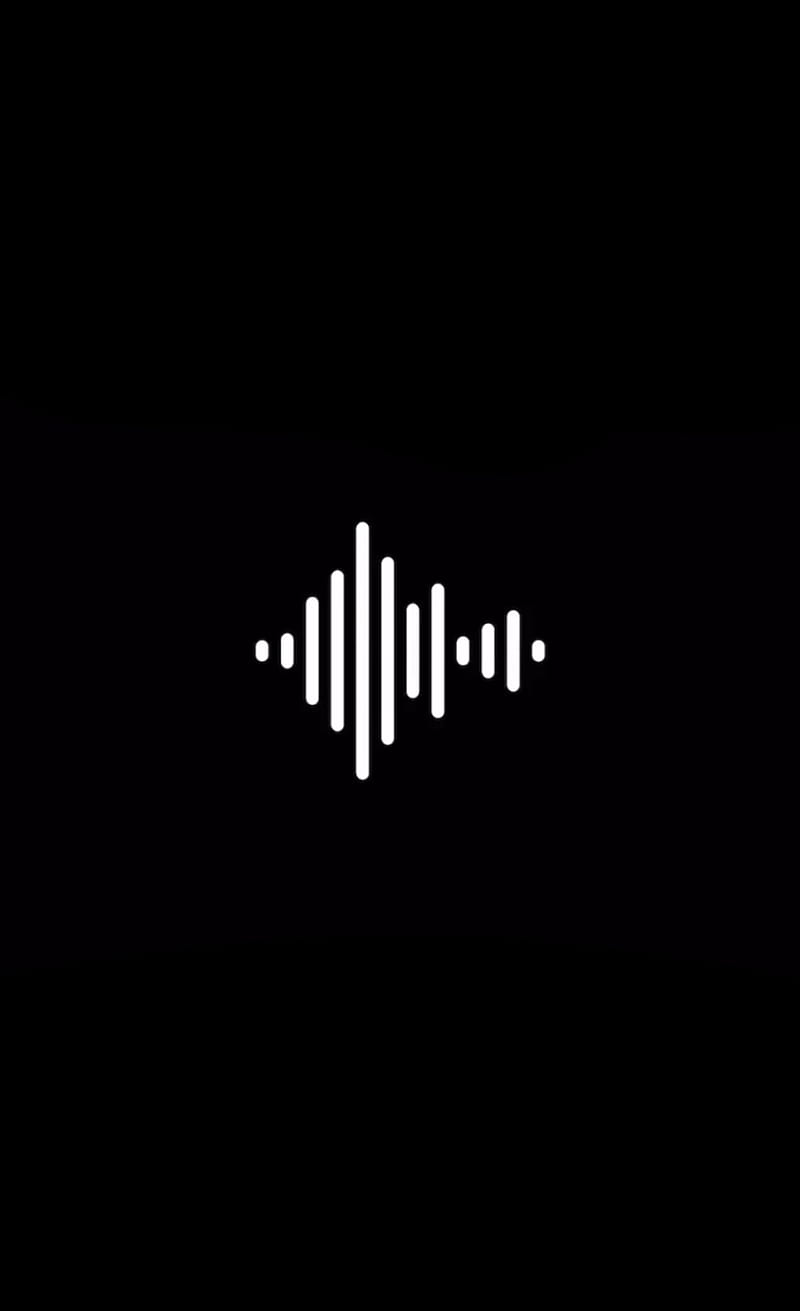 800x1311 Sound, beat, black, games, noise, sample, saound, trap, HD phone wallpaper