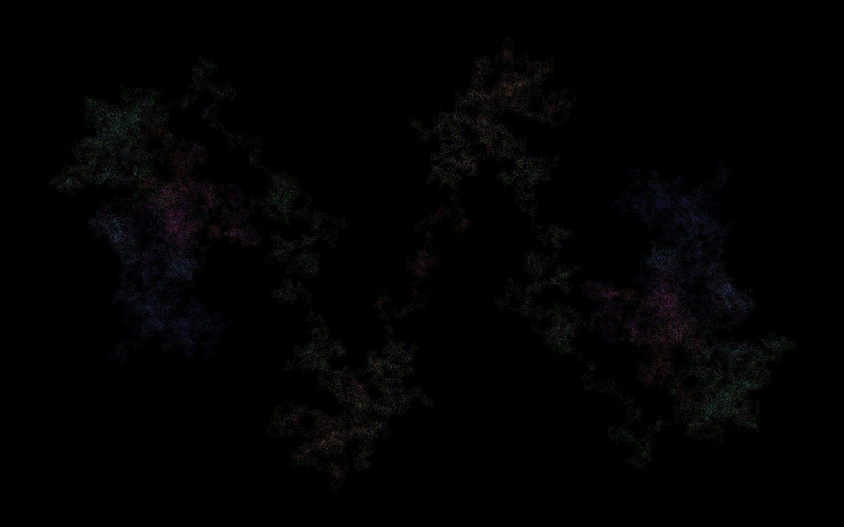 1680x1050 Colorful Noise, Black Background 4K UHD Wallpaper for UltraHD Desktop and TV : Smartphone and Tablet Devices