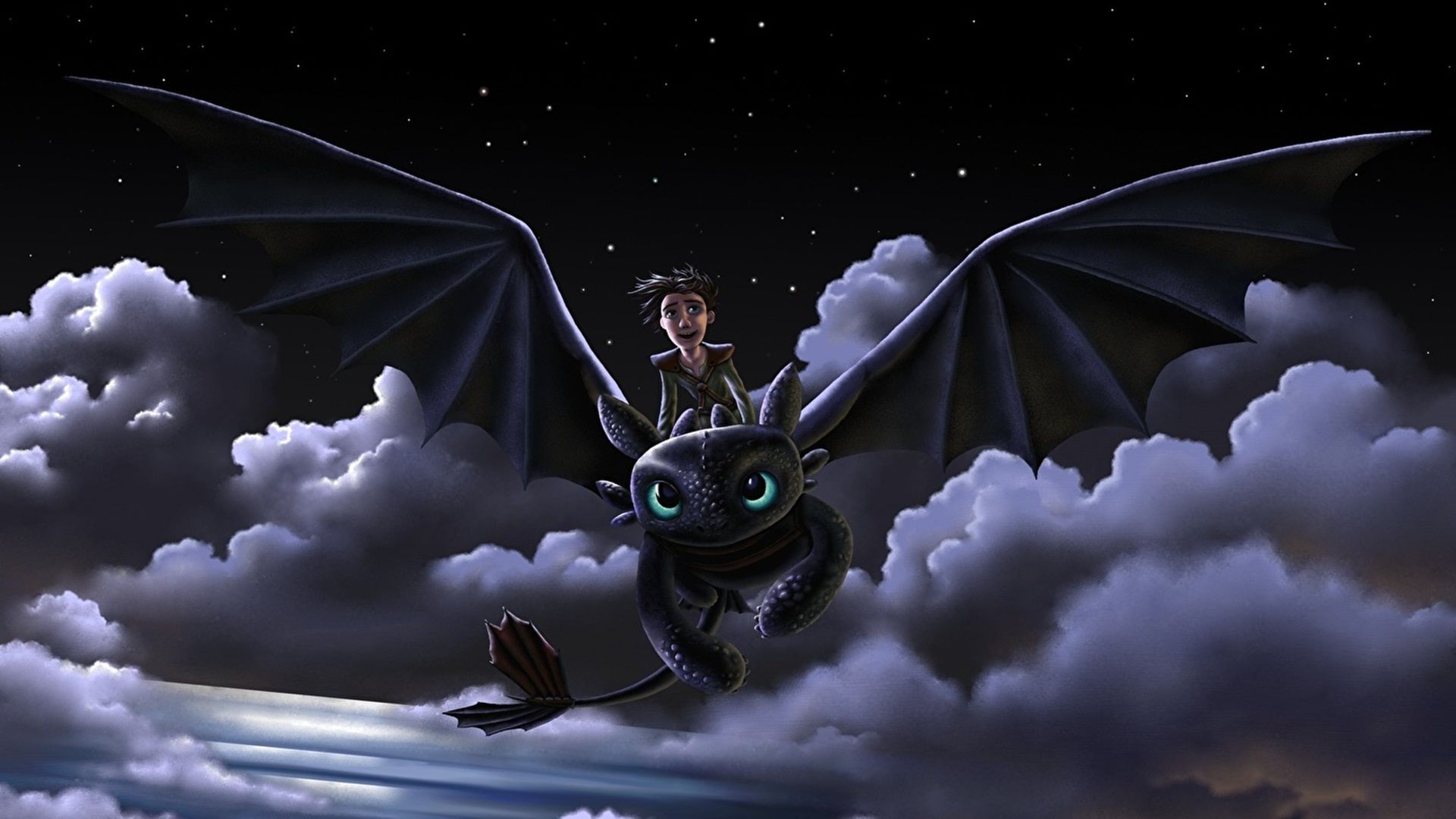 1920x1080 Night Fury Dragon Background Wallpaper 39475