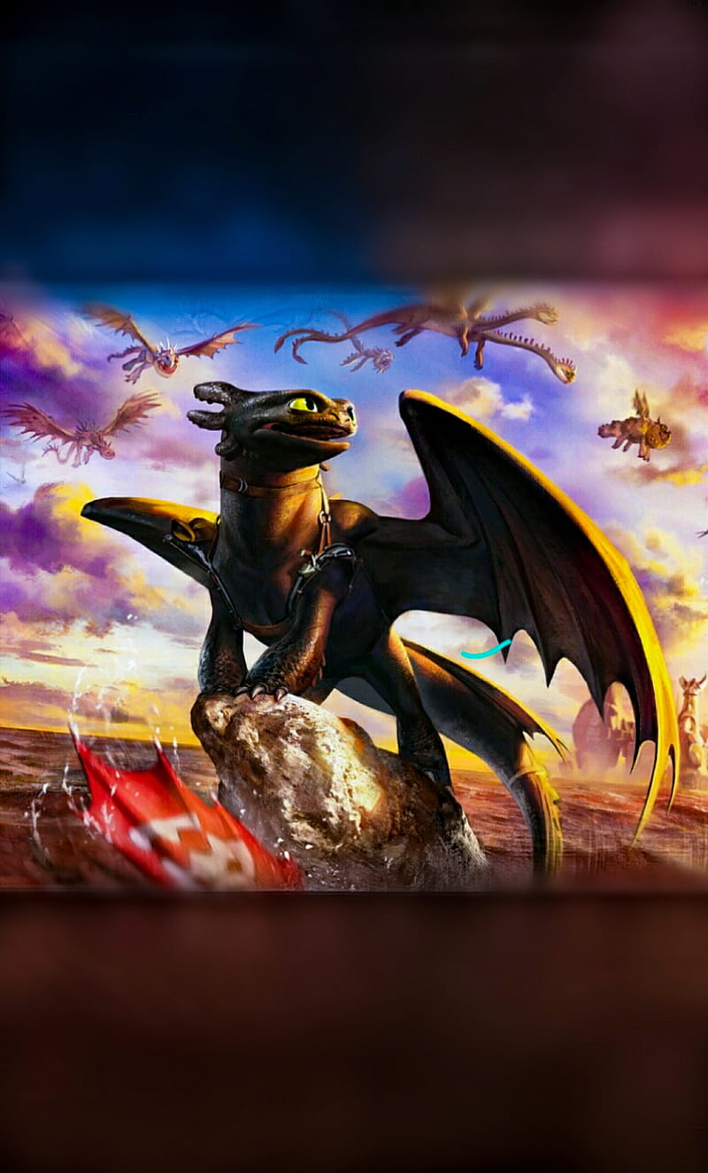 800x1325 Toothless, night fury, dragon, how to train your dragon, HD phone wallpaper