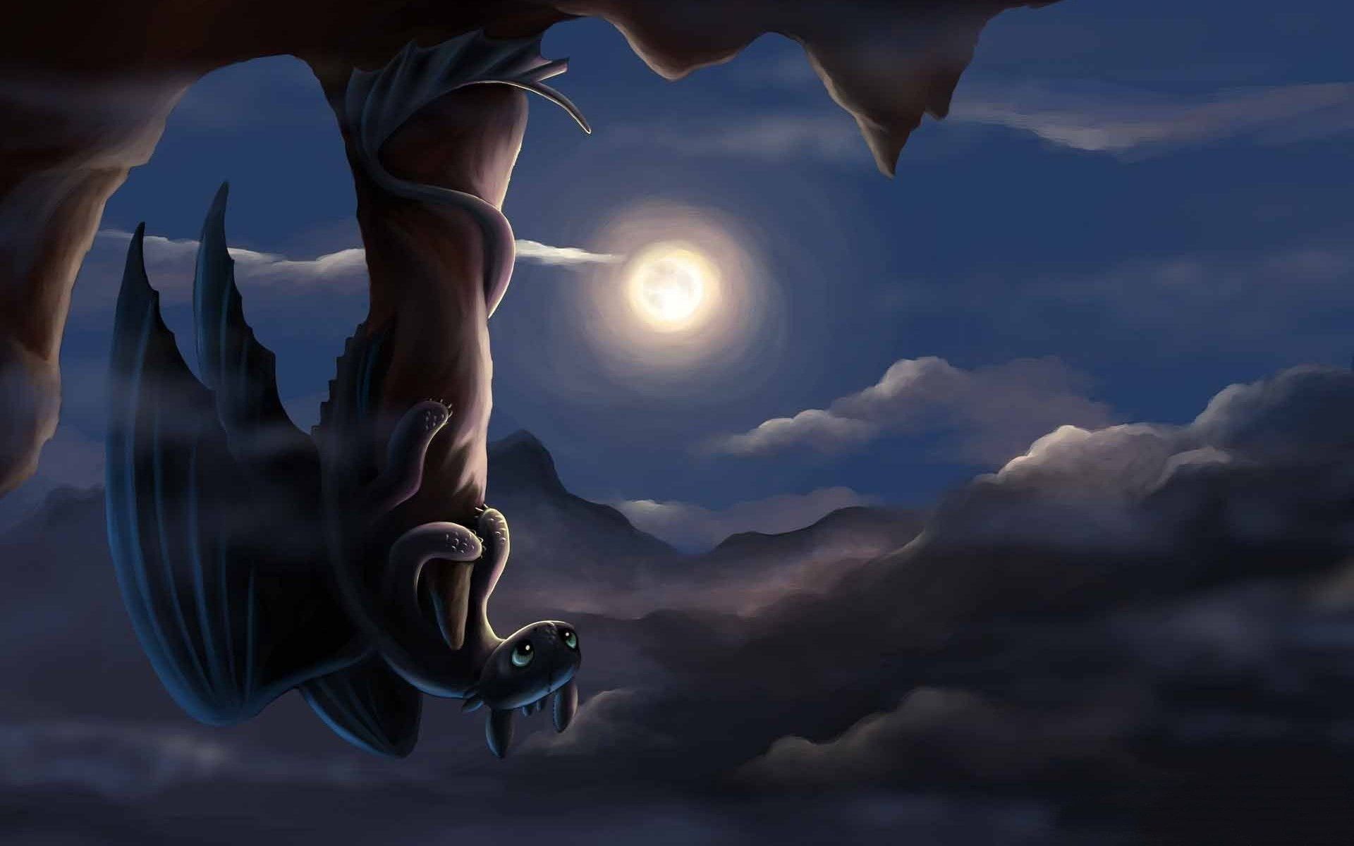 1920x1200 Night Fury Dragon Desktop Wallpaper 39480
