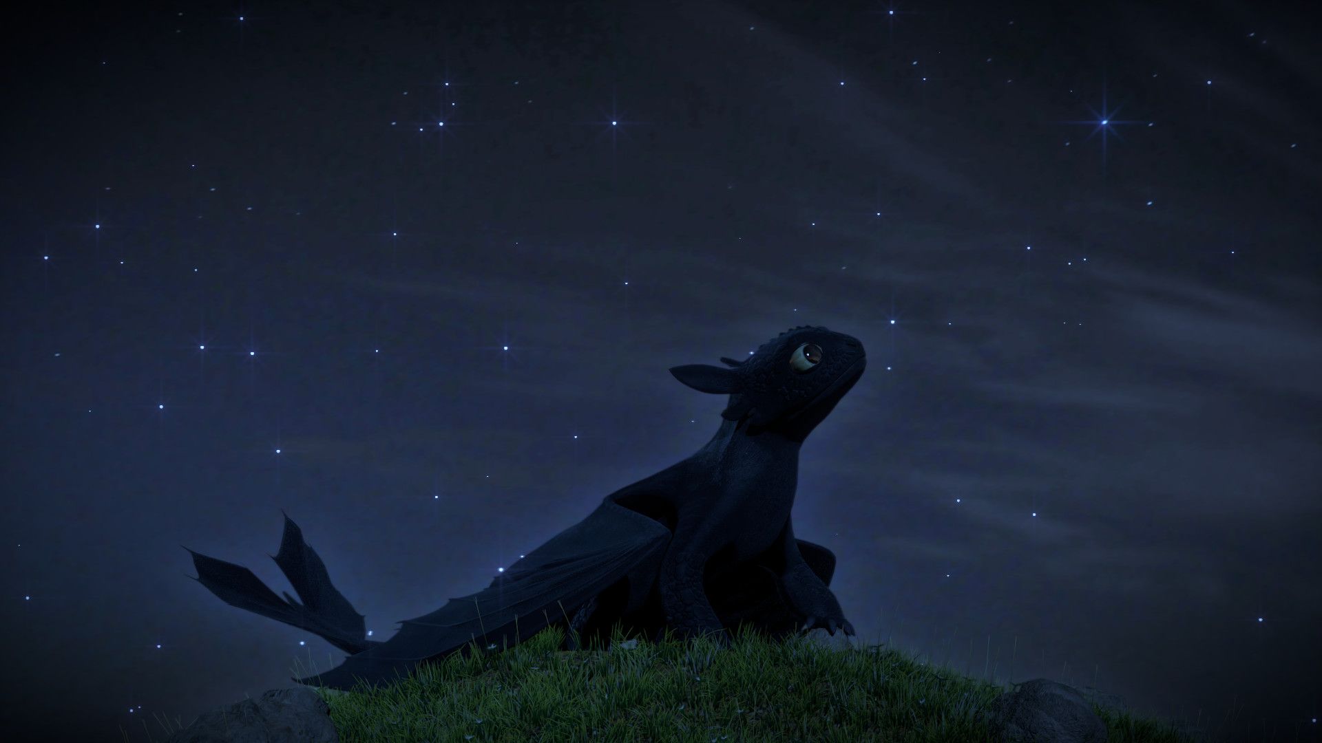 1920x1080 Night Fury Wallpaper