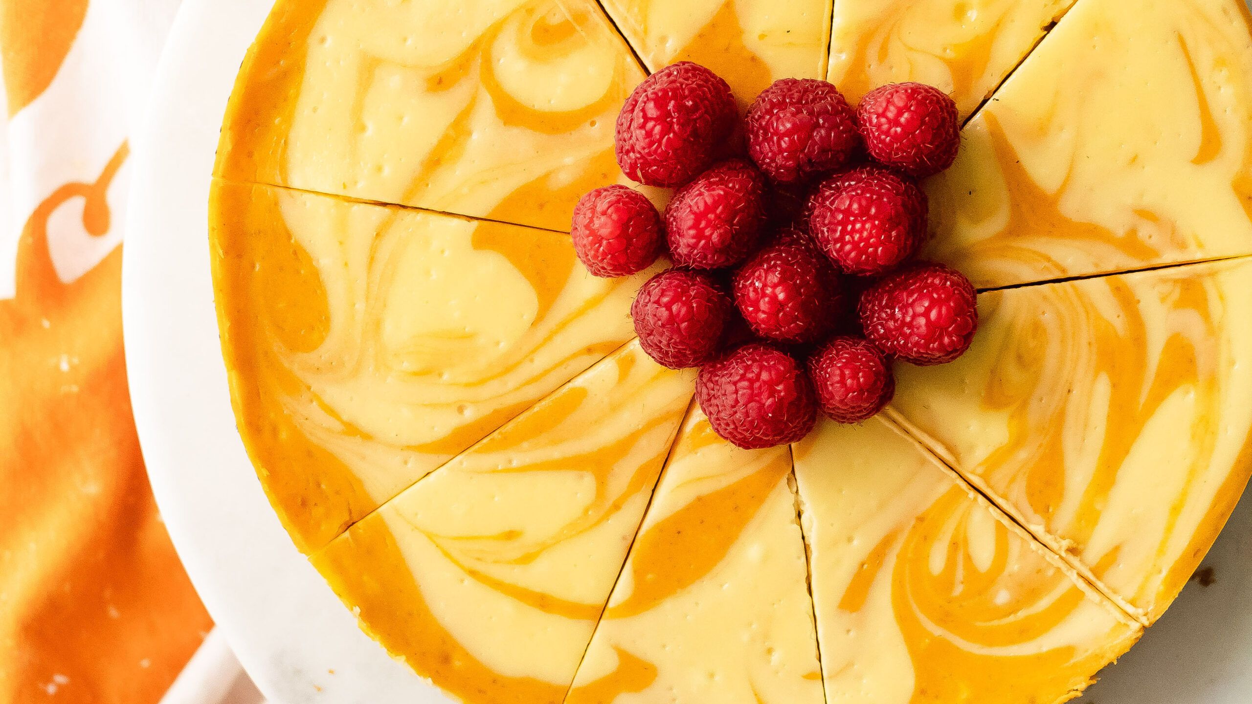 2560x1440 Pumpkin Cheesecake