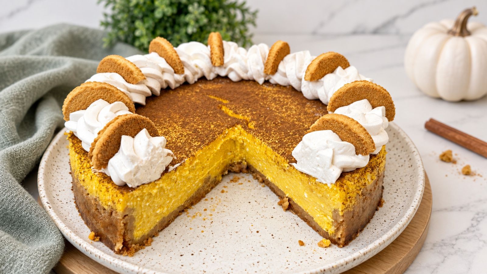 1600x900 Pumpkin Cheesecake