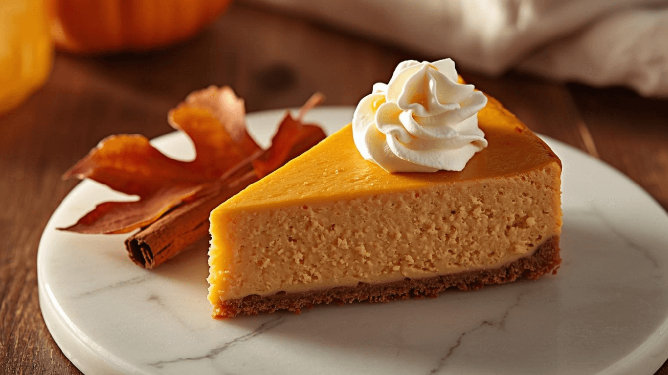 1366x768 Pumpkin Cheesecake