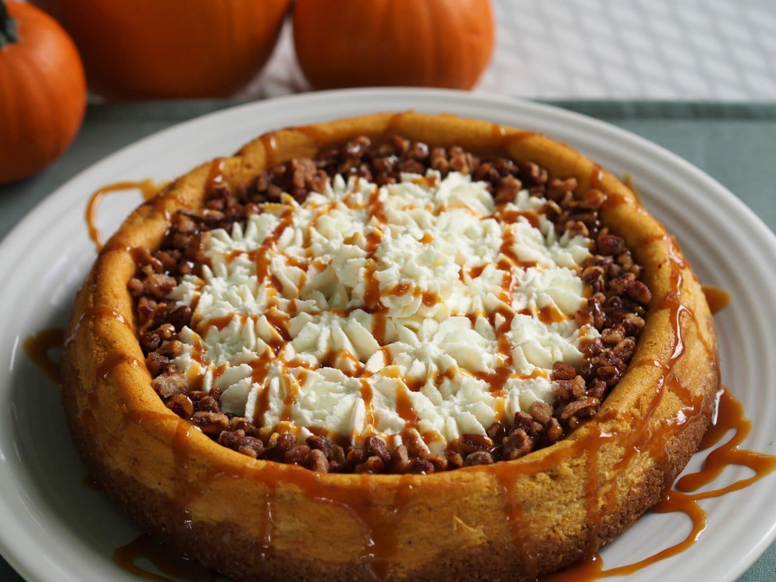 1600x1200 Pumpkin Pie Cheesecake