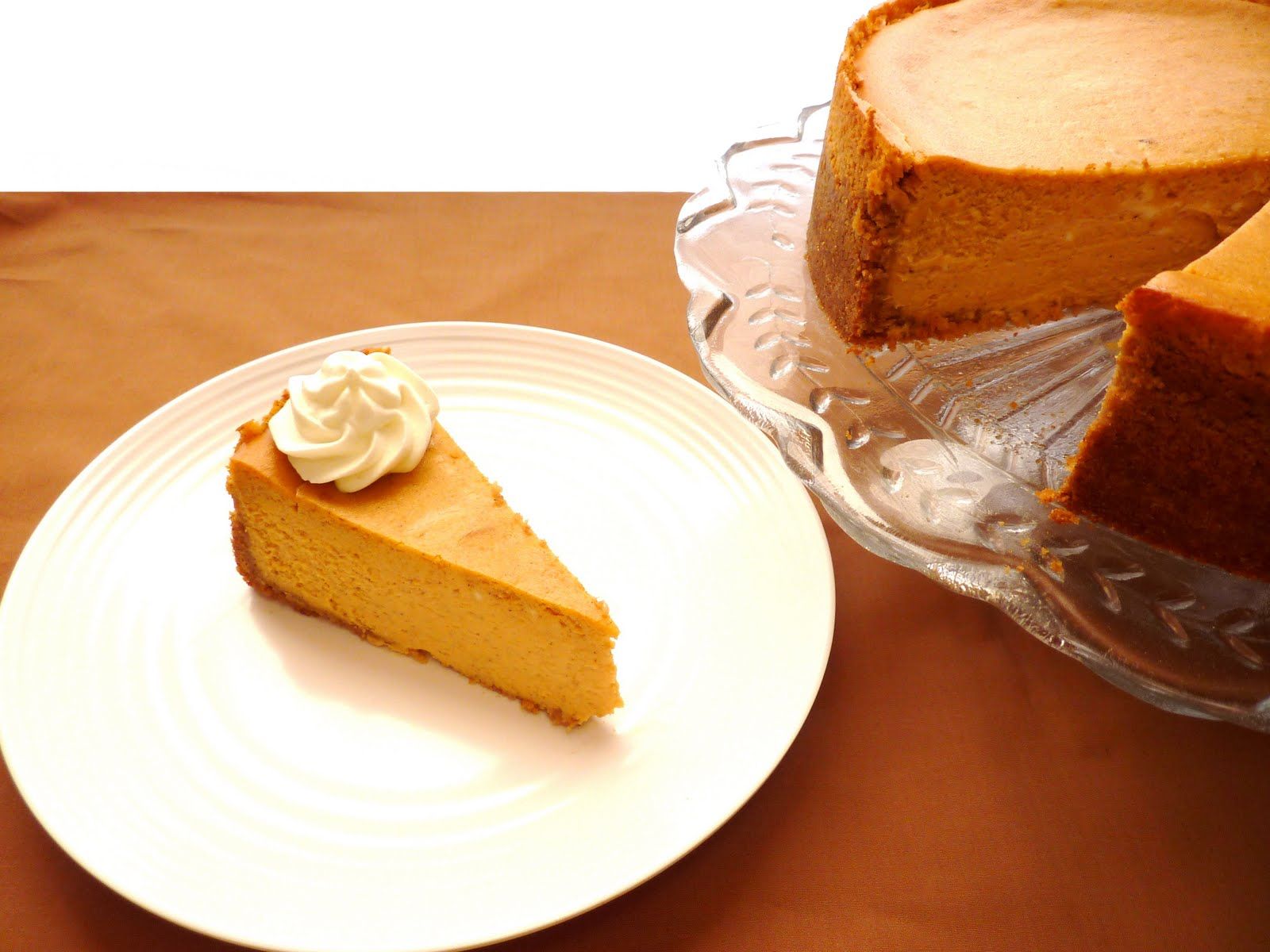 1600x1200 Pumpkin Cheesecake and Confections