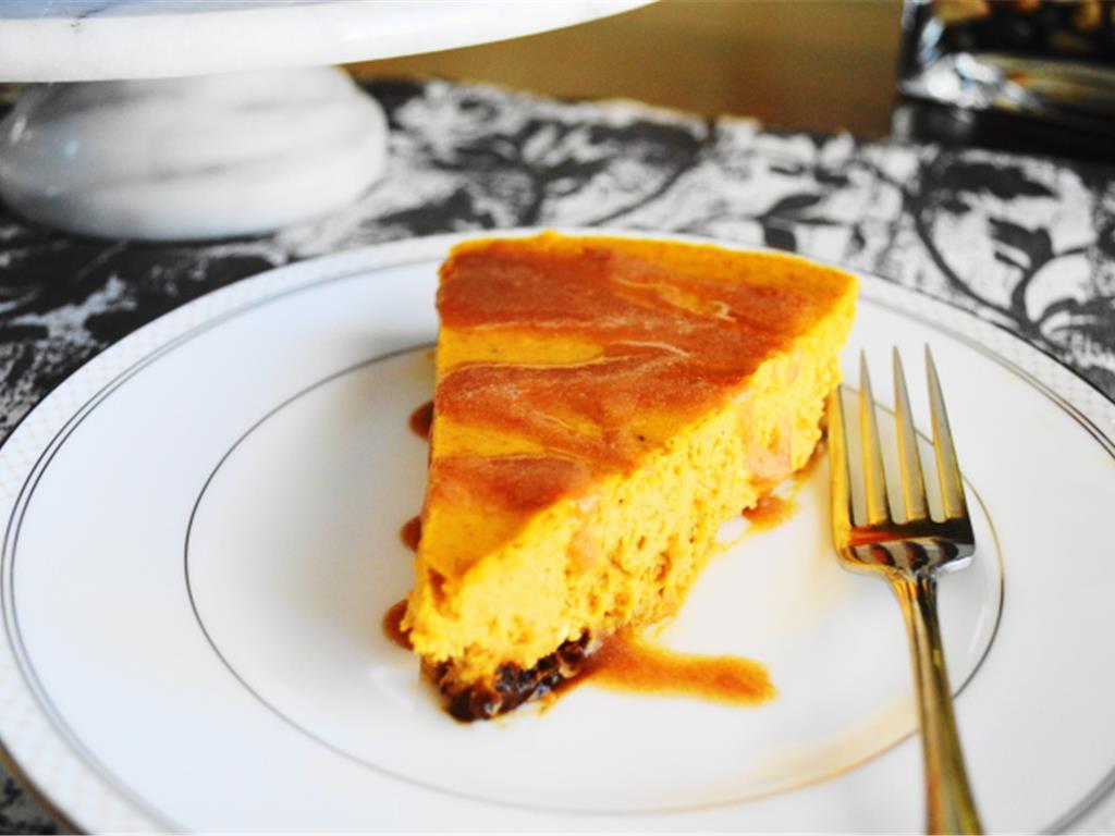 1024x768 Pumpkin Cheesecake
