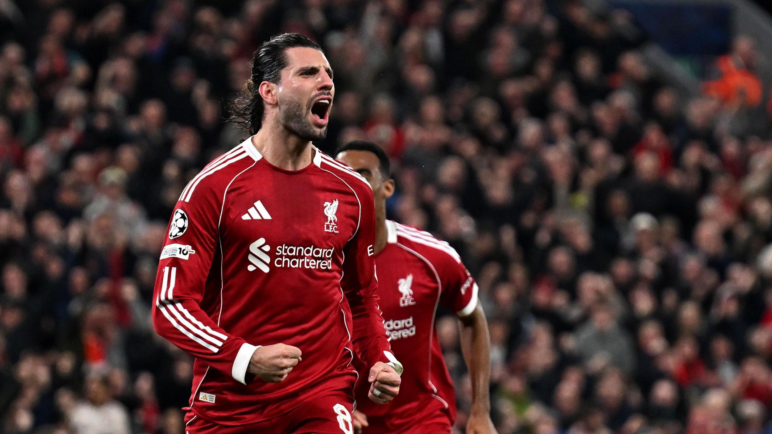 2560x1440 Liverpool news: Dominik Szoboszlai hits Steven Gerrard landmark