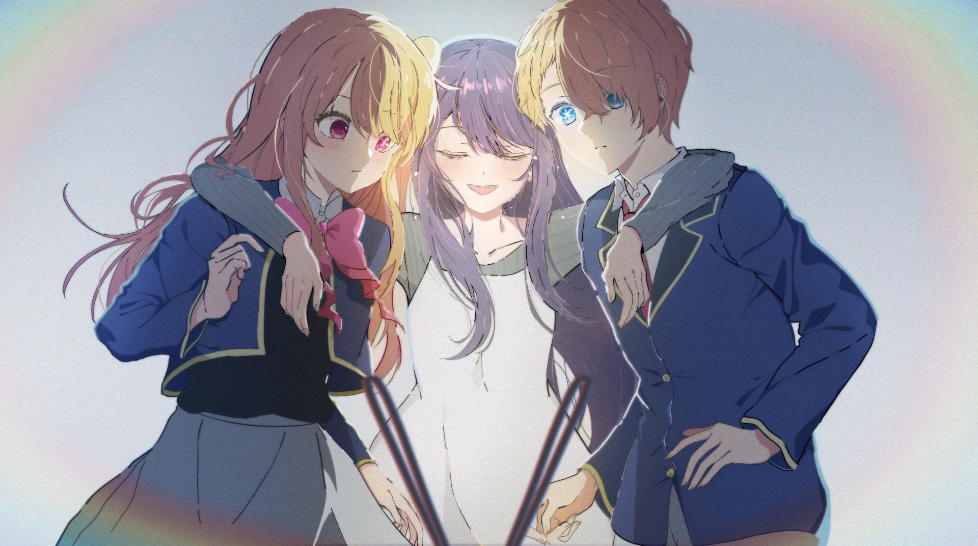 1920x1072 Oshi no Ko 4K Ultra HD: Hoshino Siblings by ナスルx3072