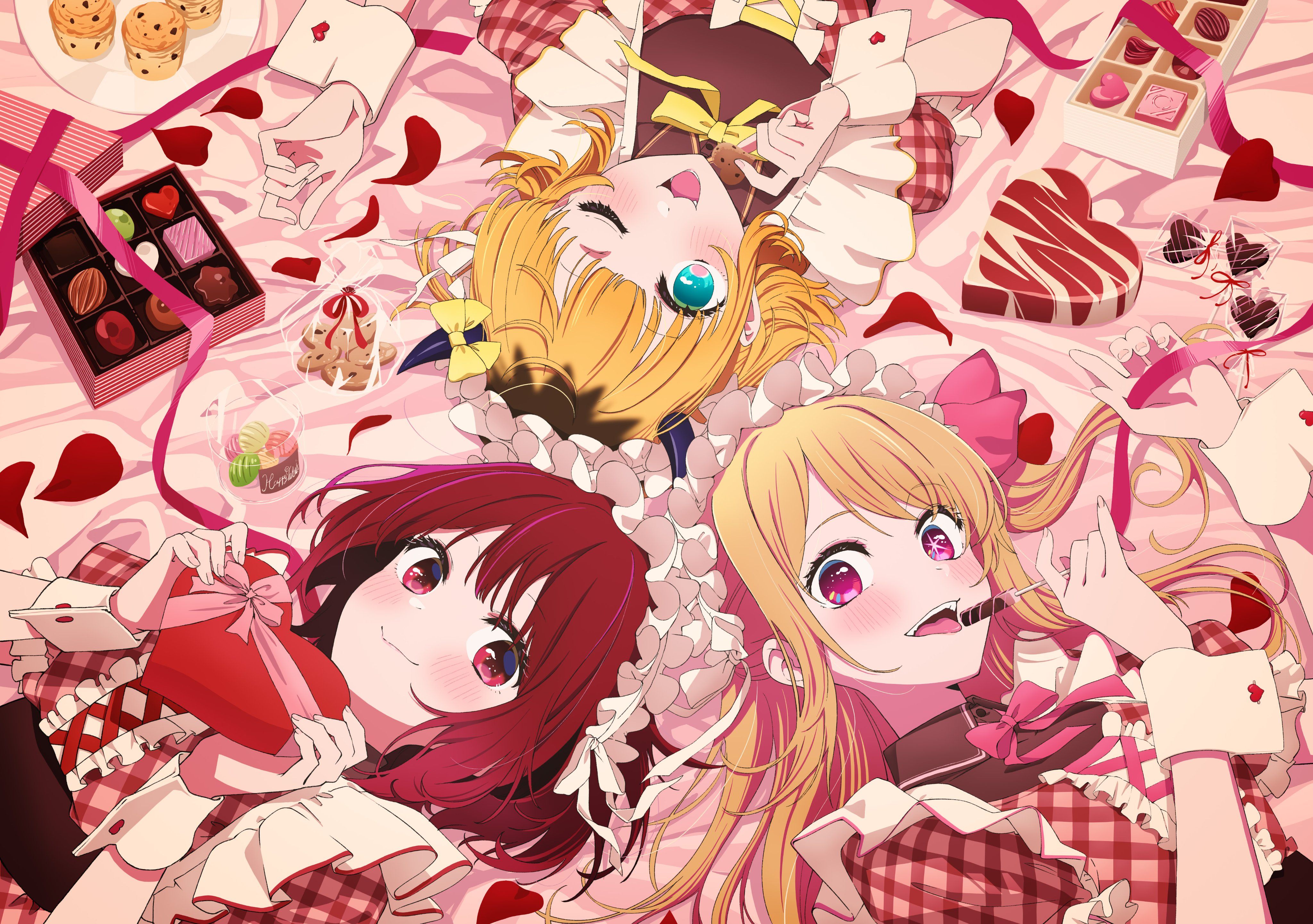4096x2883 Oshi No Ko Wallpaper 4K, B Komachi, Idol, Ruby Hoshino