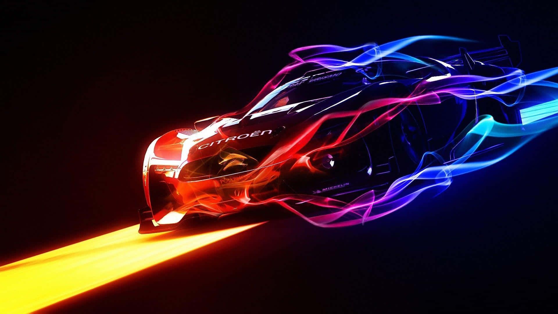 1920x1080 Cool Neon Cars Wallpaper