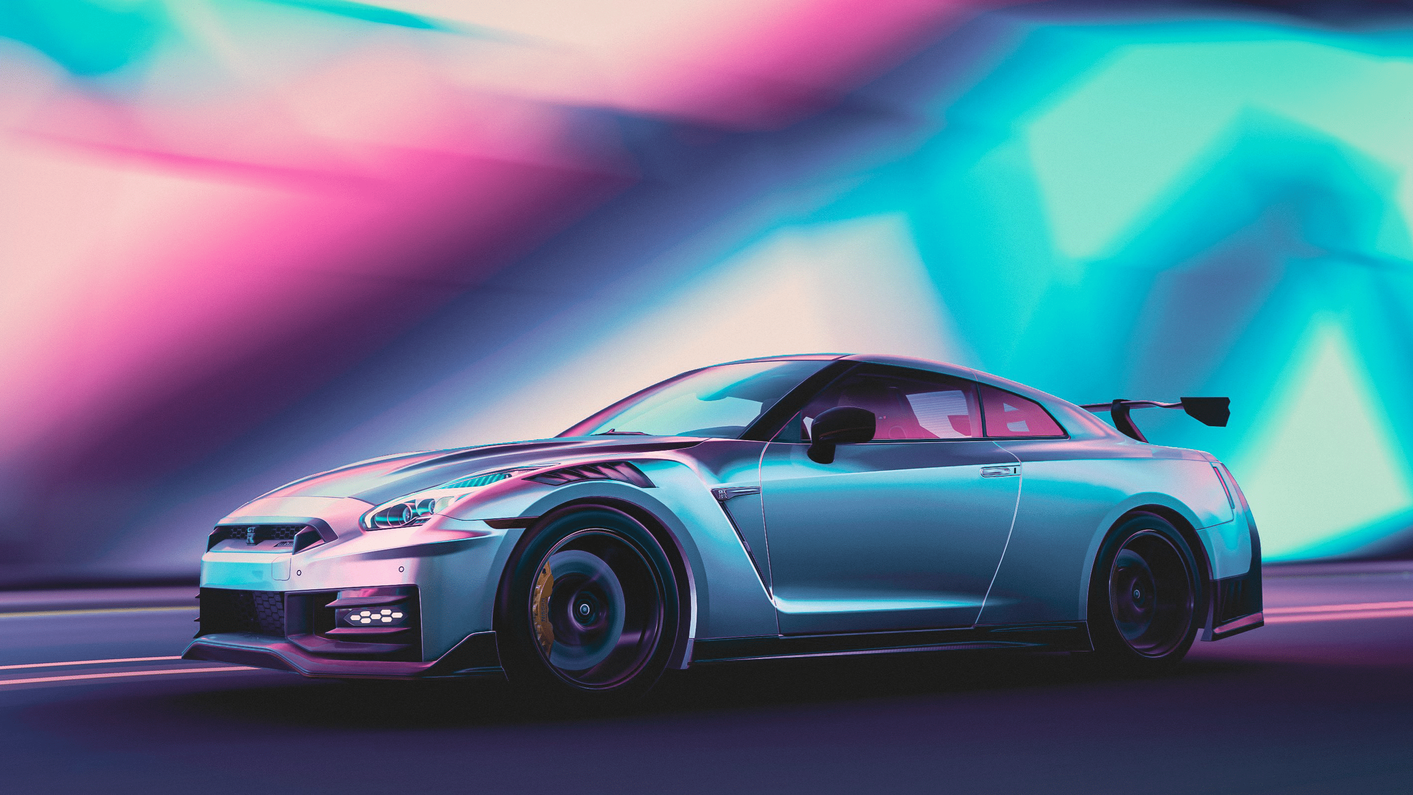 2844x1600 Neon lights (Forza Horizon 6) [2560x1440]