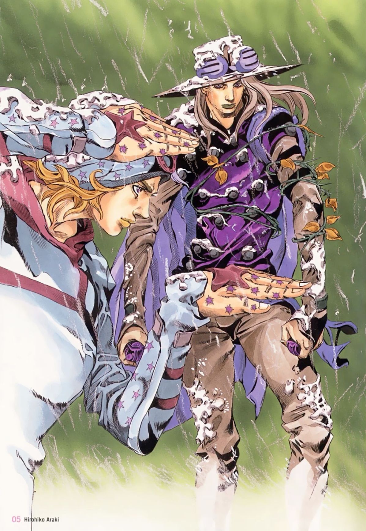 1196x1734 Johnny Joestar and Gyro