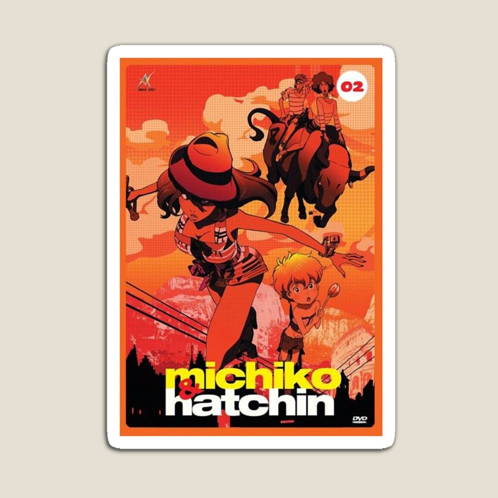 1000x1000 Michiko Hatchin Movie Greeting Card