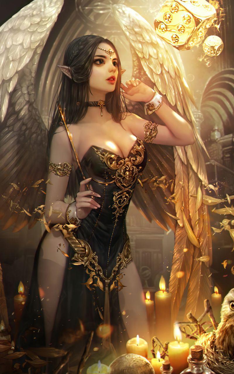 800x1280 Beautiful Elf With Wings Nexus Samsung Galaxy Tab Note Android Tablets HD 4k Wallpaper, Image, Background, Photo and Picture