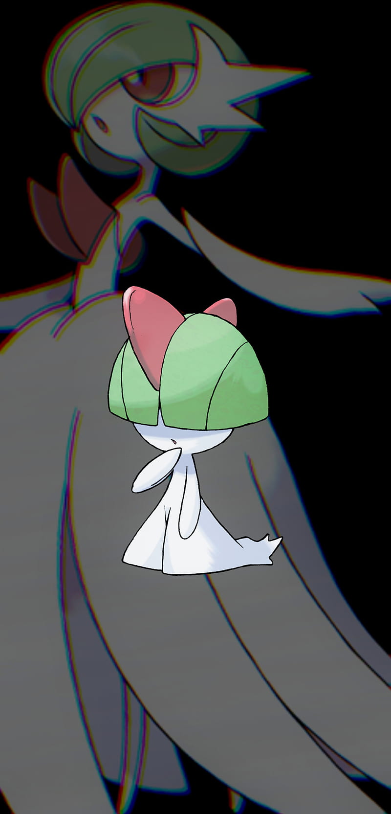800x1664 HD ralts wallpaper