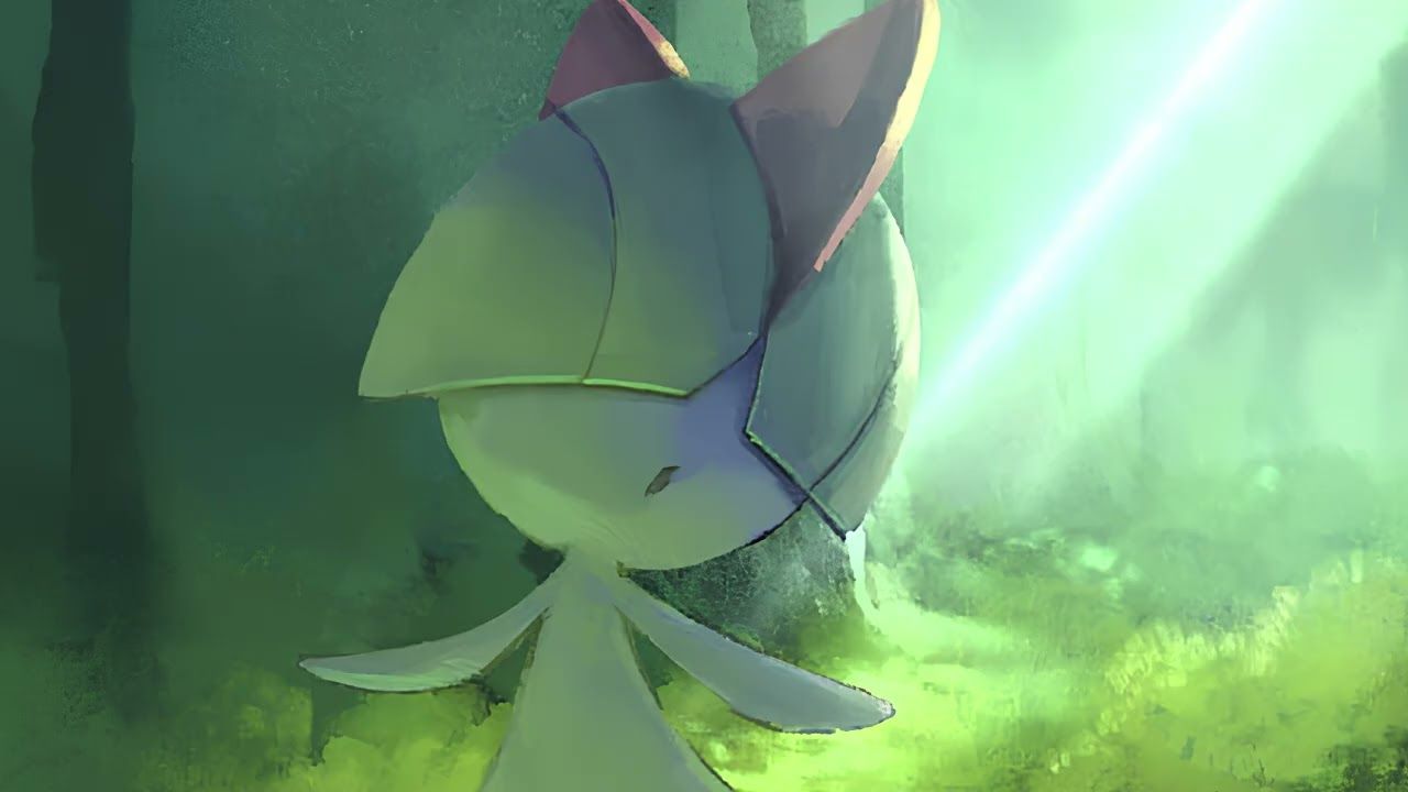 1280x720 Pokémon Steps in a World Too Loud (Ralts's Song)