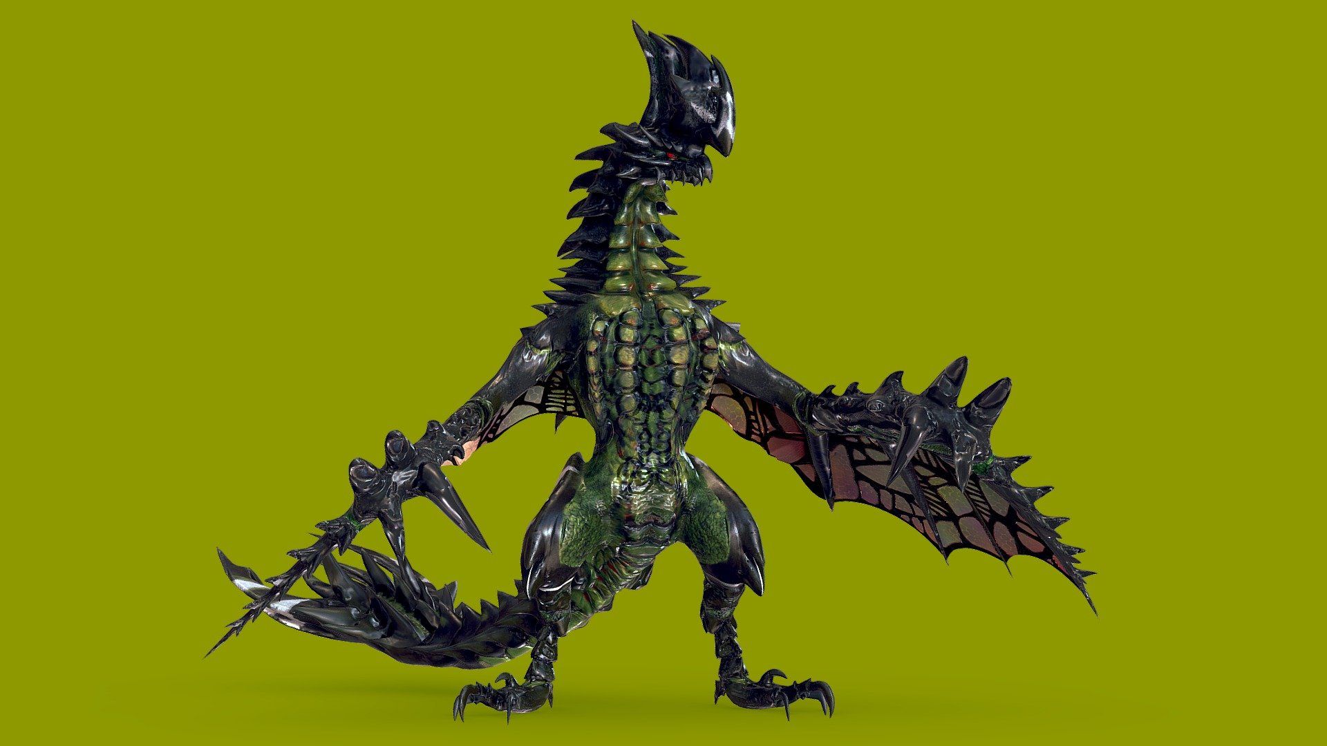 1920x1080 Astalos [Monster Hunter] Free 3D model by User 37564 [40bf7fb]