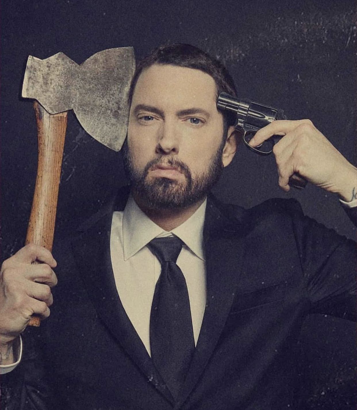 1242x1425 Music To Be Murdered By Desktop Wallpaper