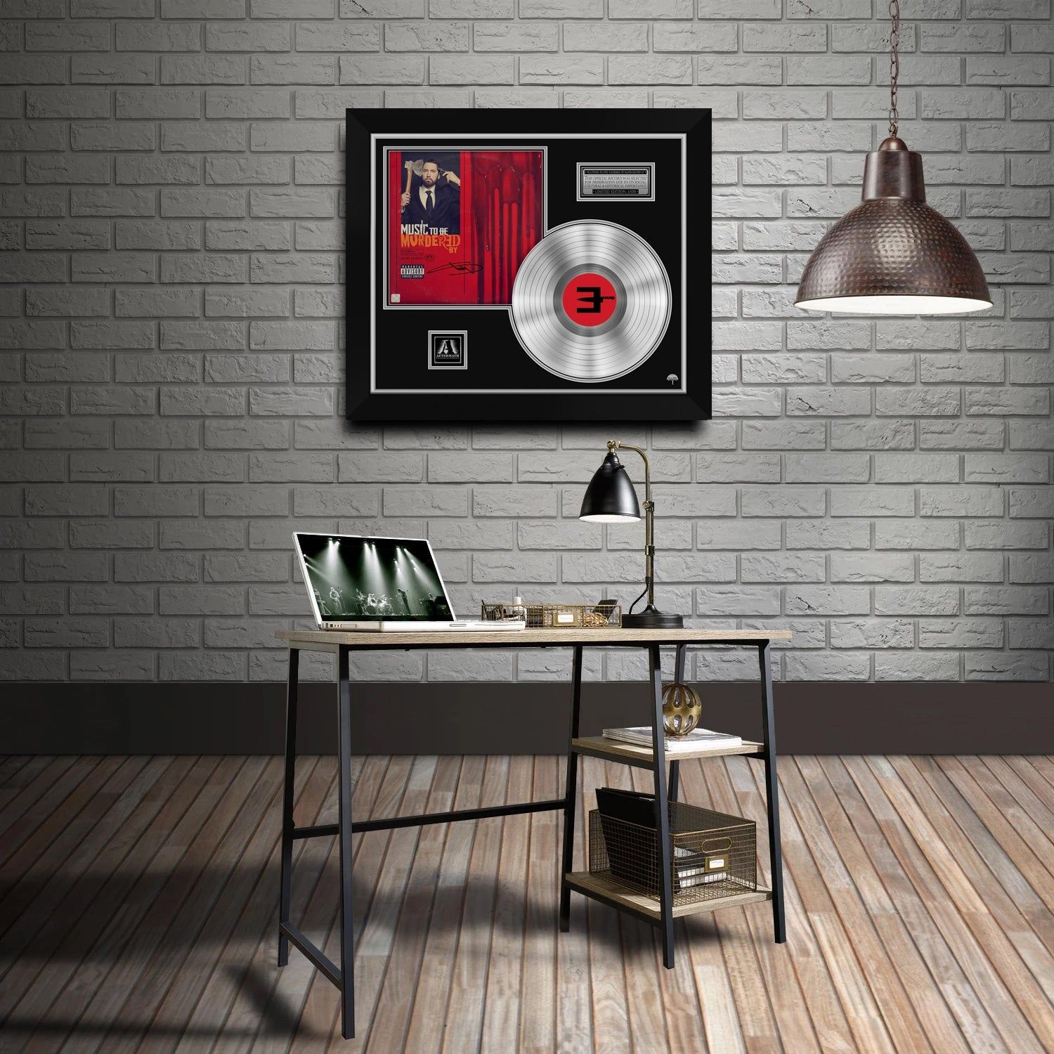 1500x1500 Eminem to be Murdered By Platinum LP Limited Signature Edition Custom Frame